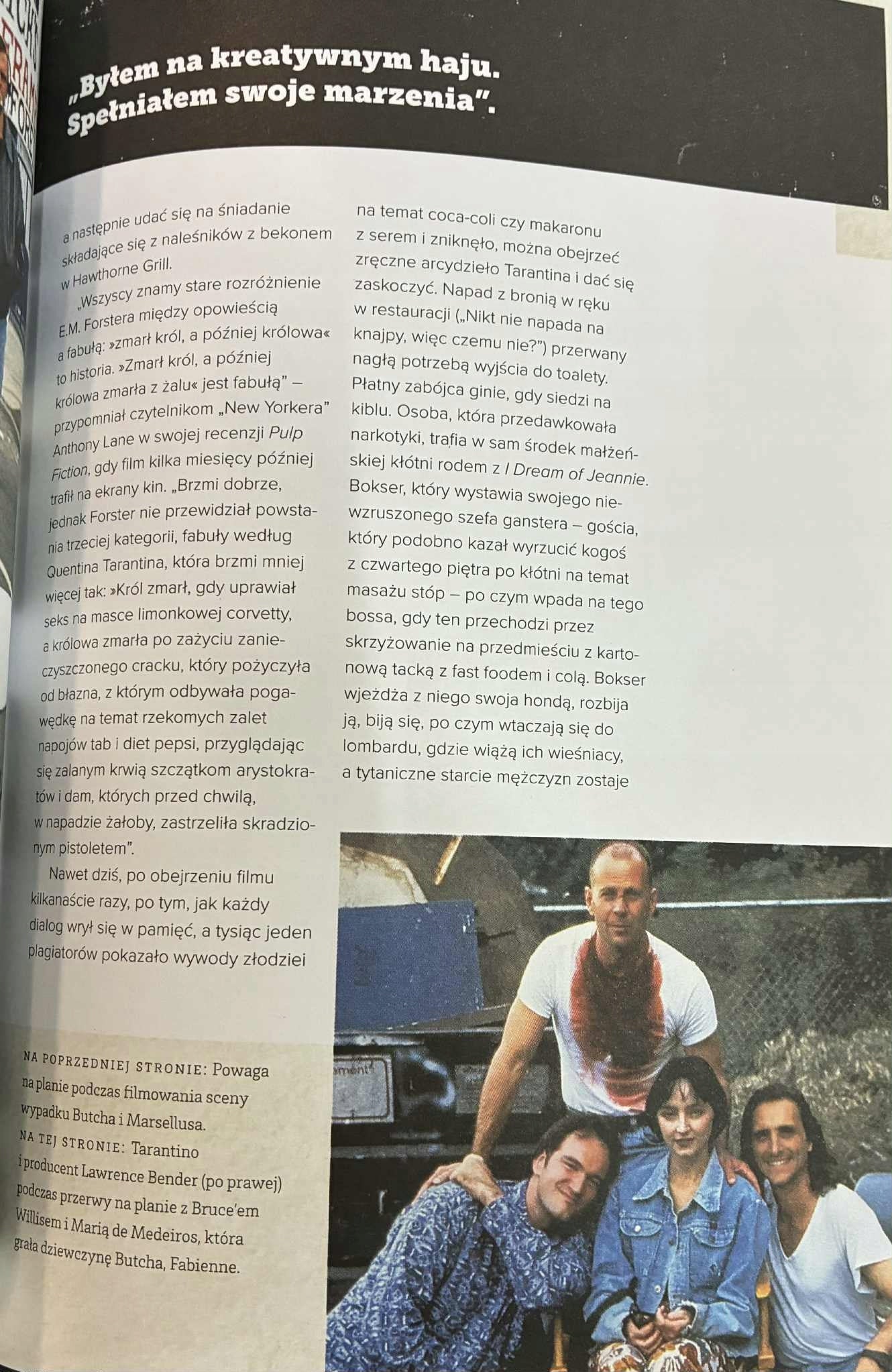 Tarantino Nieprzewidywalny geniusz Tom Shone
