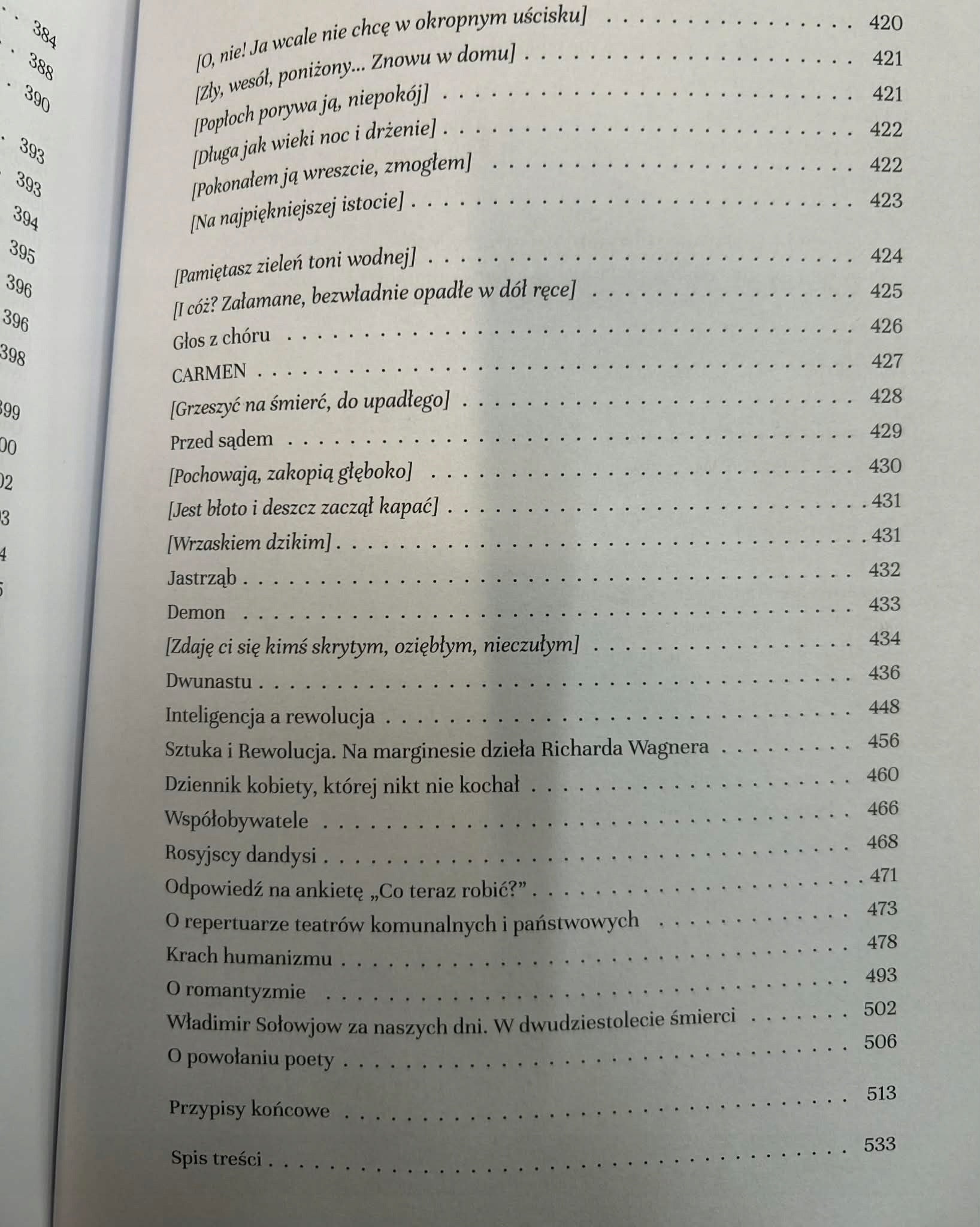 Nad otchłanią chybocąc się w locie - Aleksander Błok