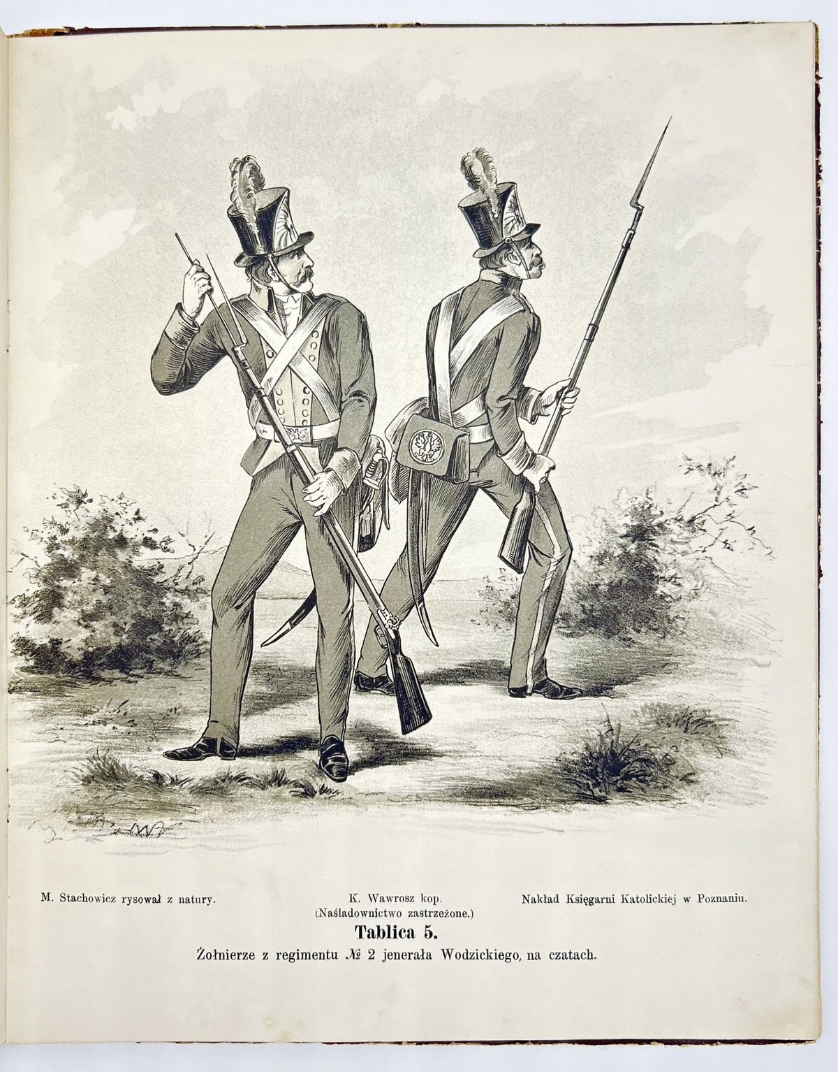 Twardowski Bolesław, Stachowicz Michał Wojsko Polskie Kościuszki w r. 1794