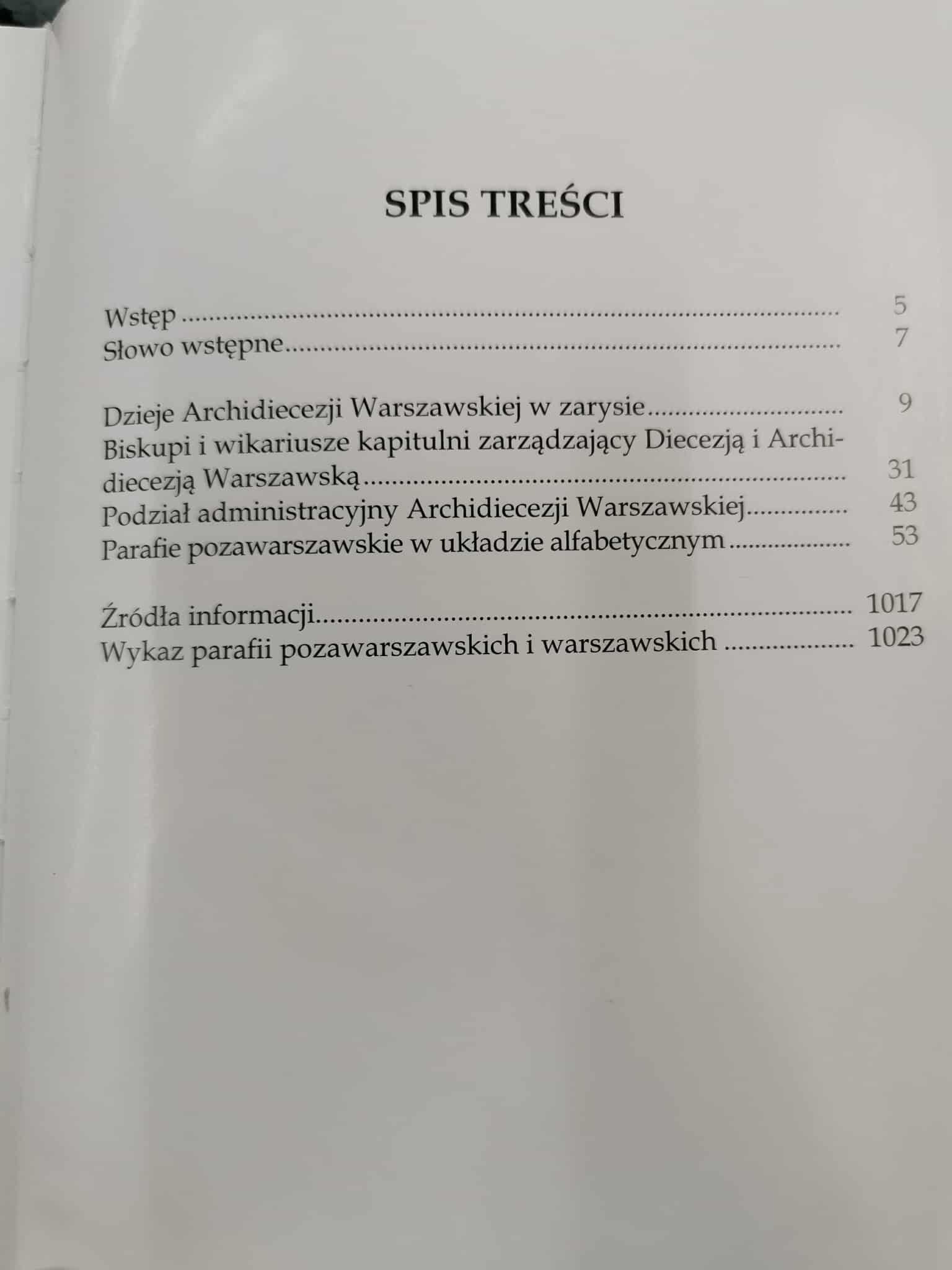 Przewodnik po parafiach i kościołach Archidiecezji Warszawskiej t. 1-2