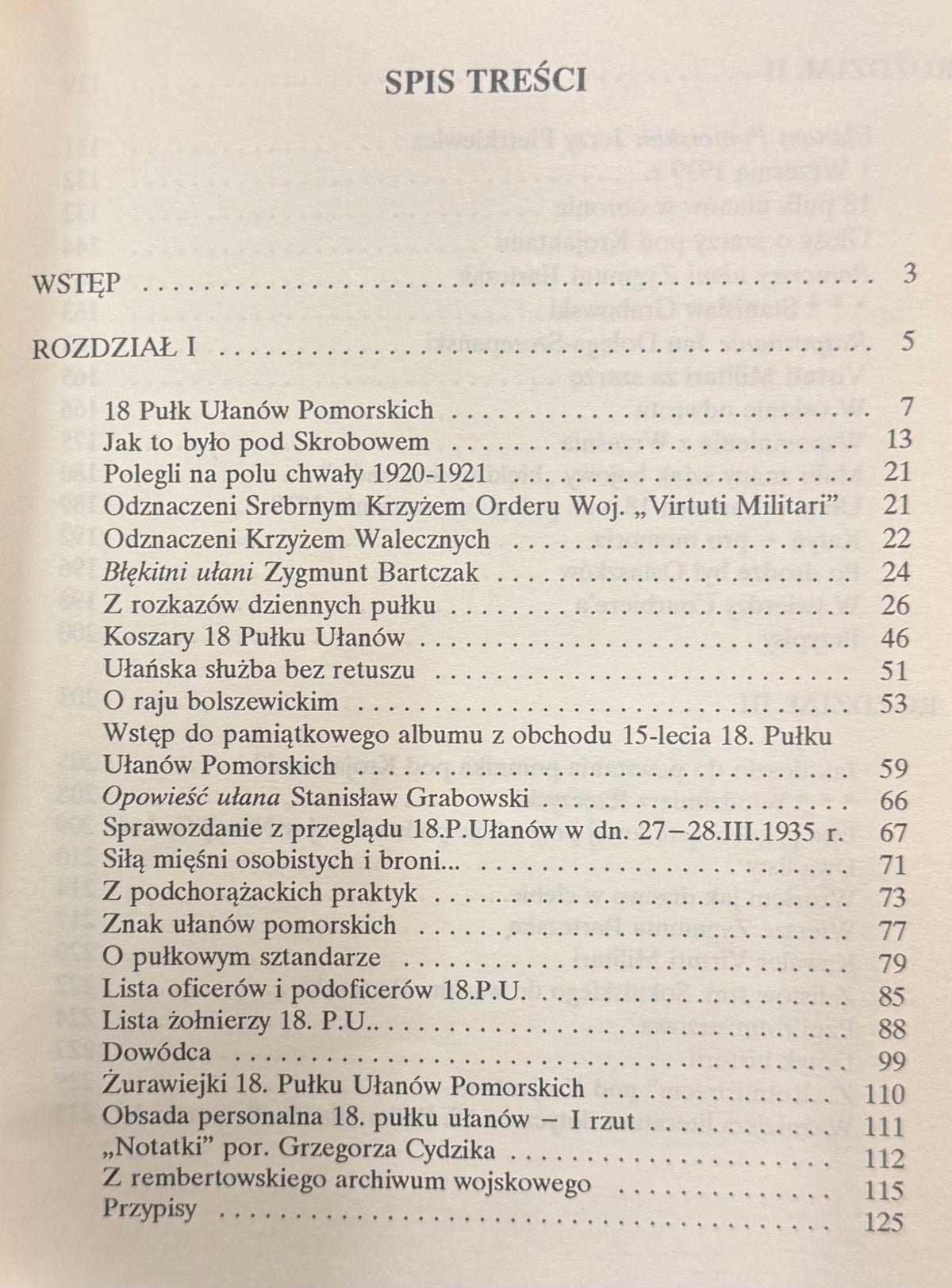 18 Pułk Ułanów Pomorskich Na straży Pomorza 1919-1939 Stanisław Grabowski