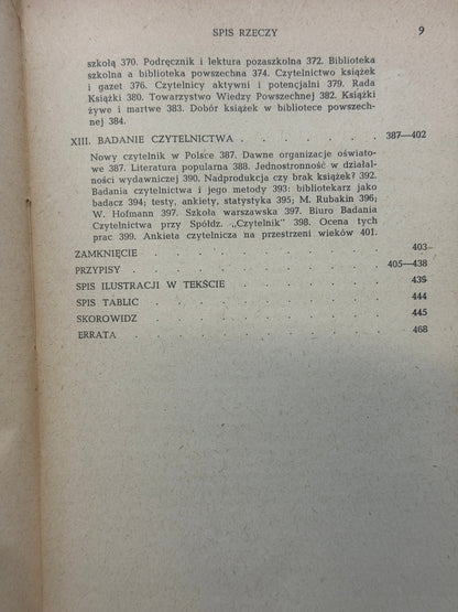 Życie książki Jan Muszkowski [Kraków 1951]