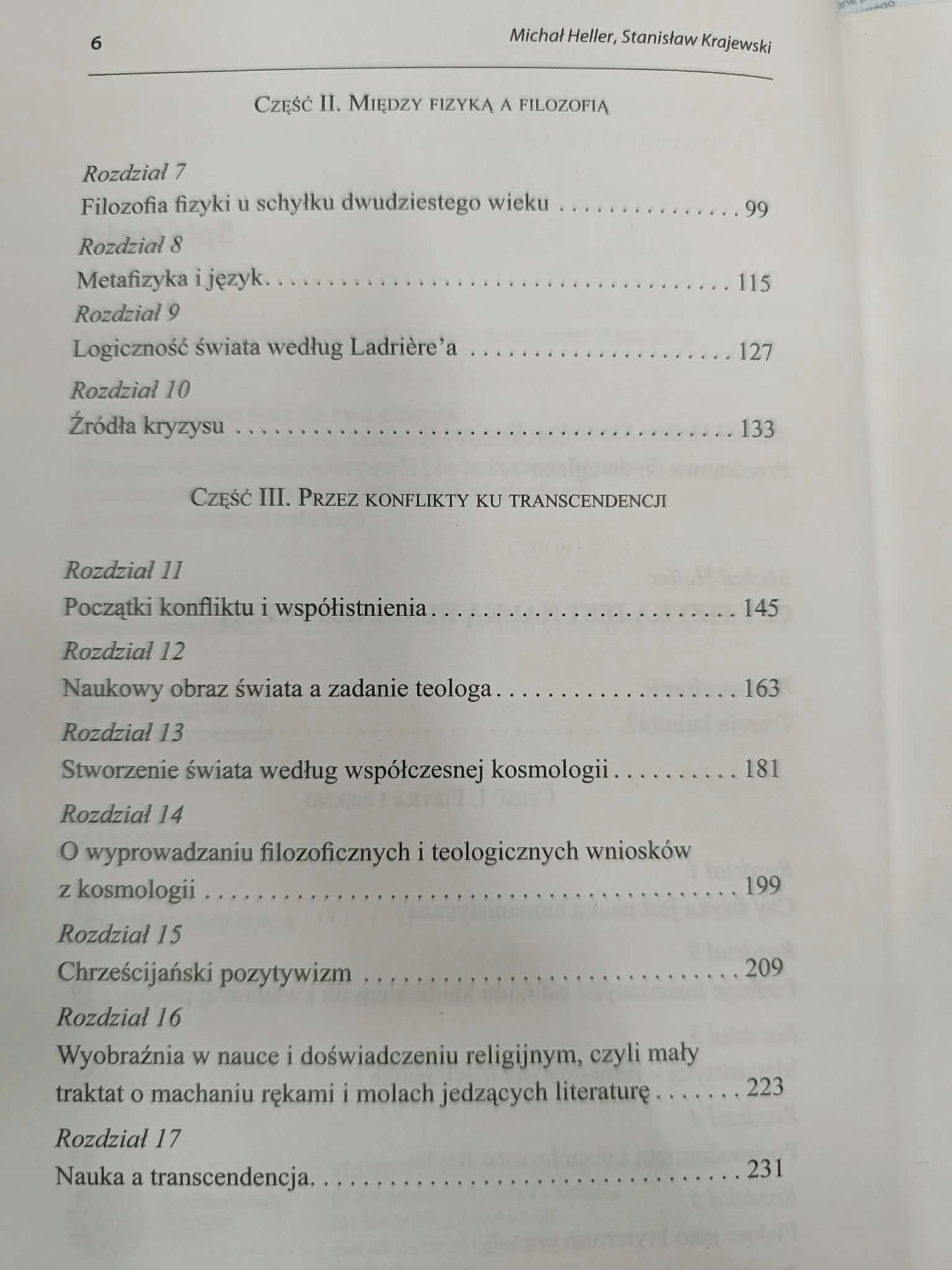 Czy fizyka i matematyka to nauki humanistyczne? M. Heller, S. Krajewski