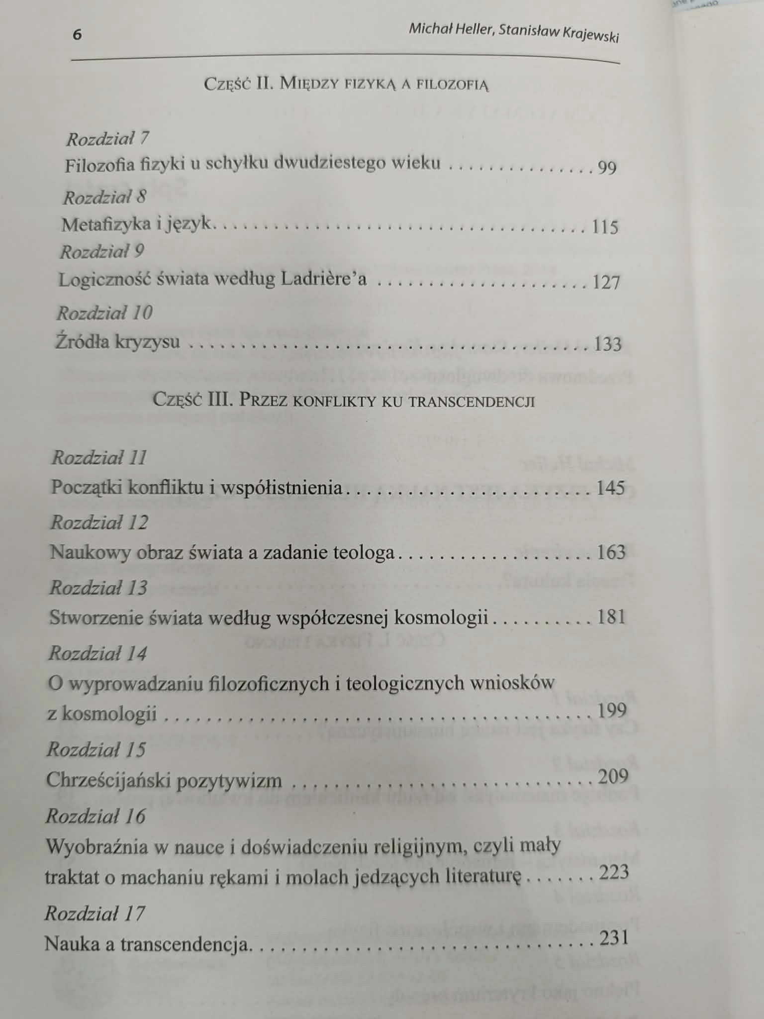 Czy fizyka i matematyka to nauki humanistyczne? M. Heller, S. Krajewski