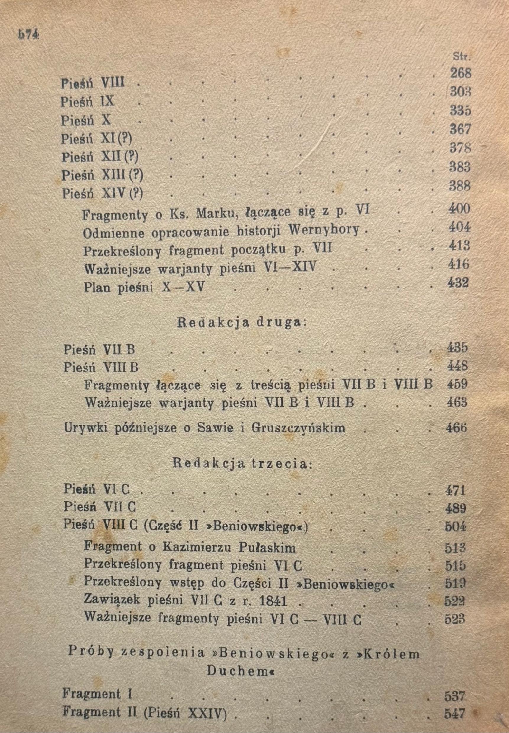 Beniowski Juljusz Słowacki [BN]