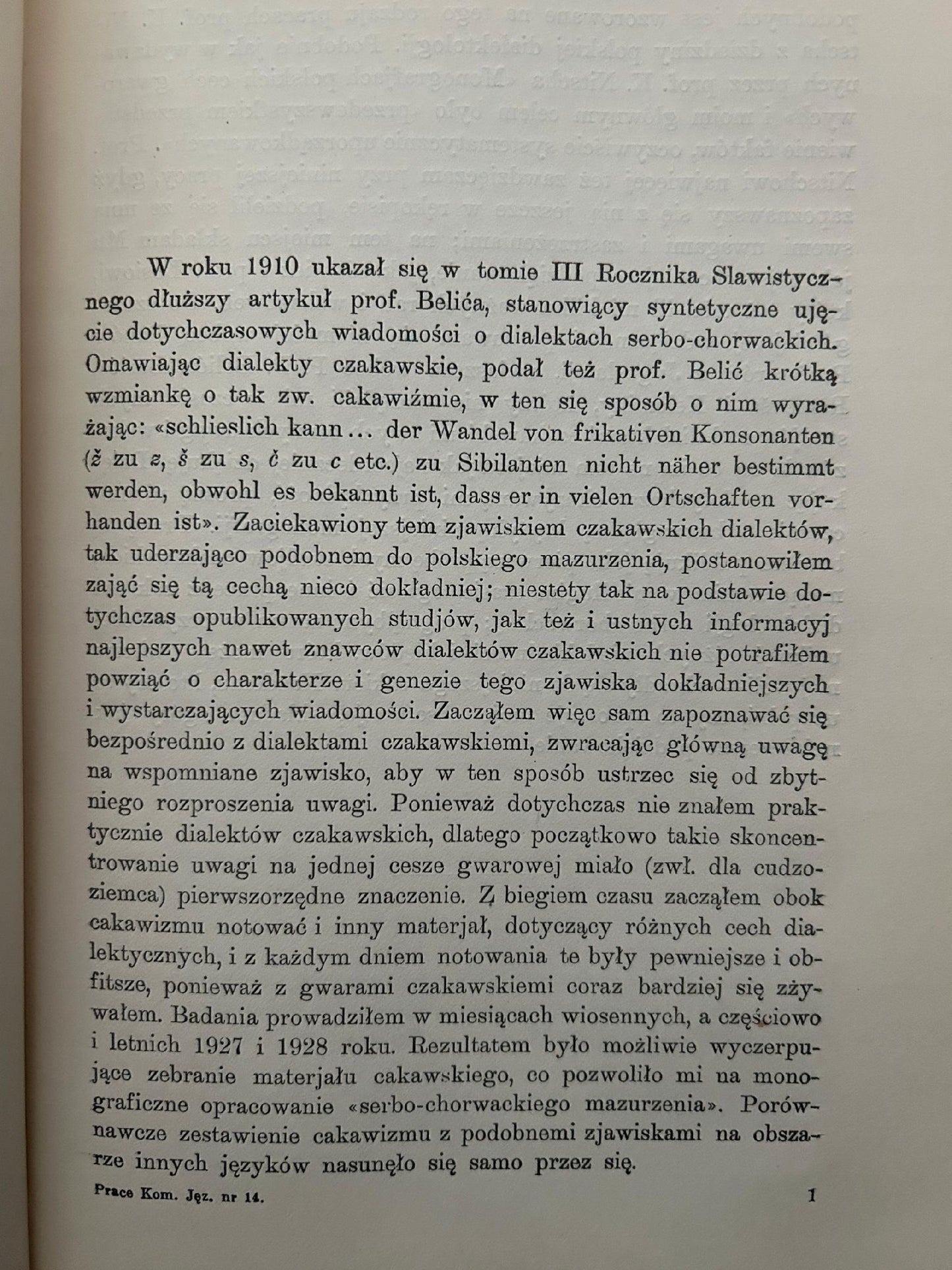 Cakawizm z uwzględnieniem zjawisk podobnych - Mieczysław Małecki [1929 r.]