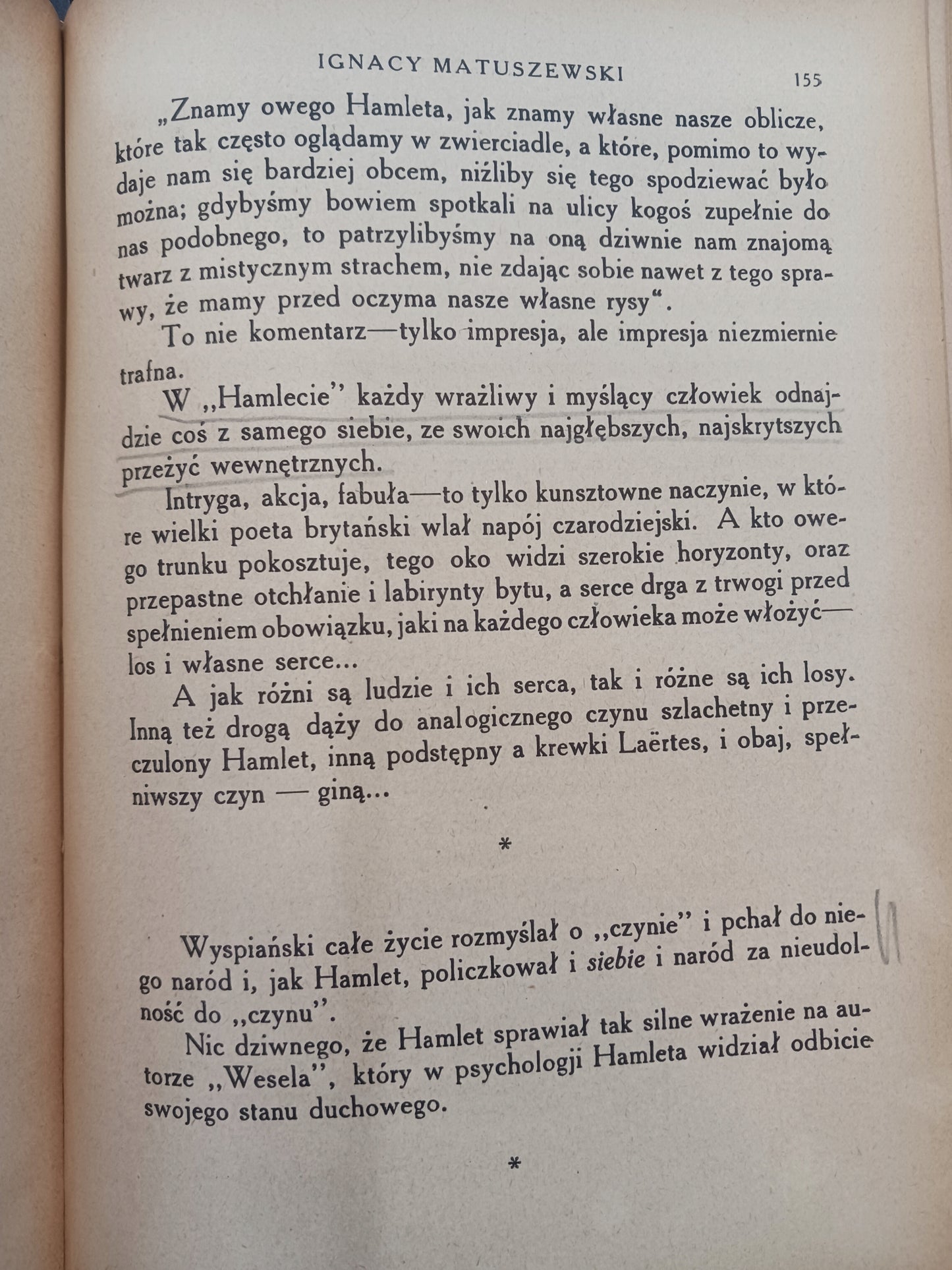 Studia o Żeromskim i Wyspiańskim Ignacy Matuszewski [wydanie z roku 1921]