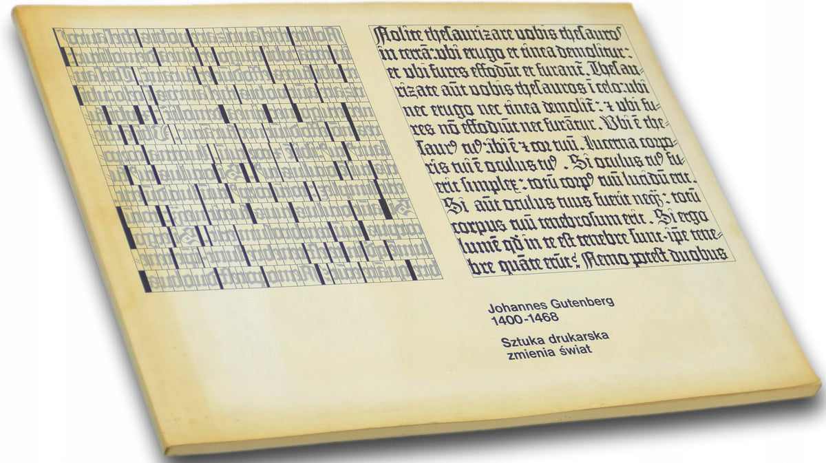 Johannes Gutenberg 1400-1468. Sztuka drukarska zmienia świat, H. Presser