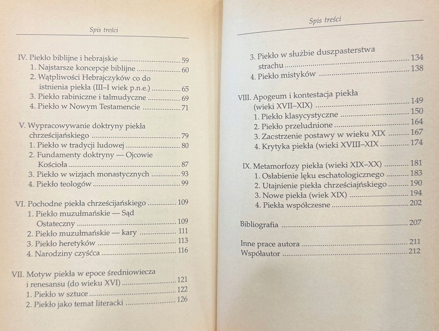 Historia piekła Georges Minois