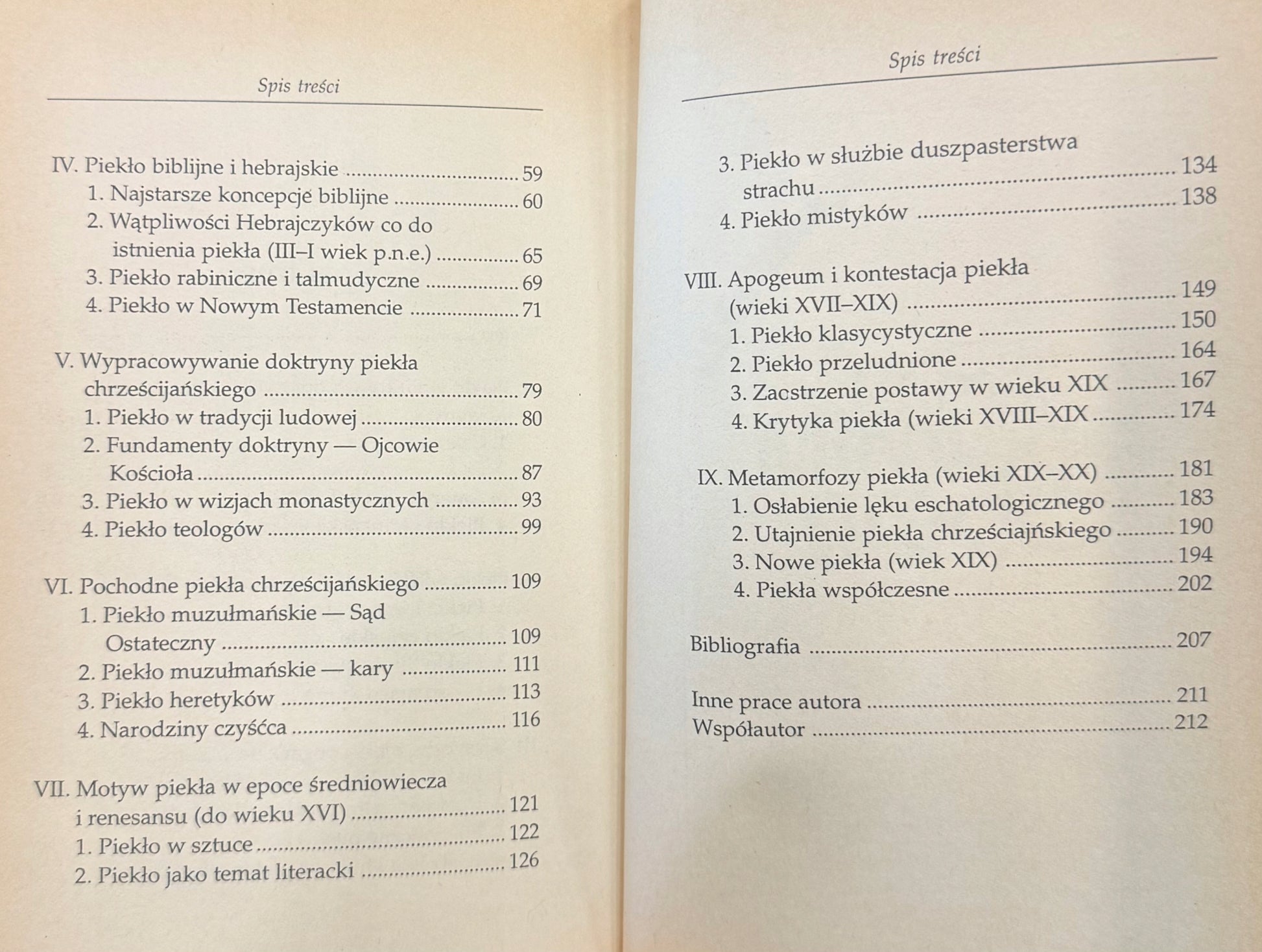 Historia piekła Georges Minois