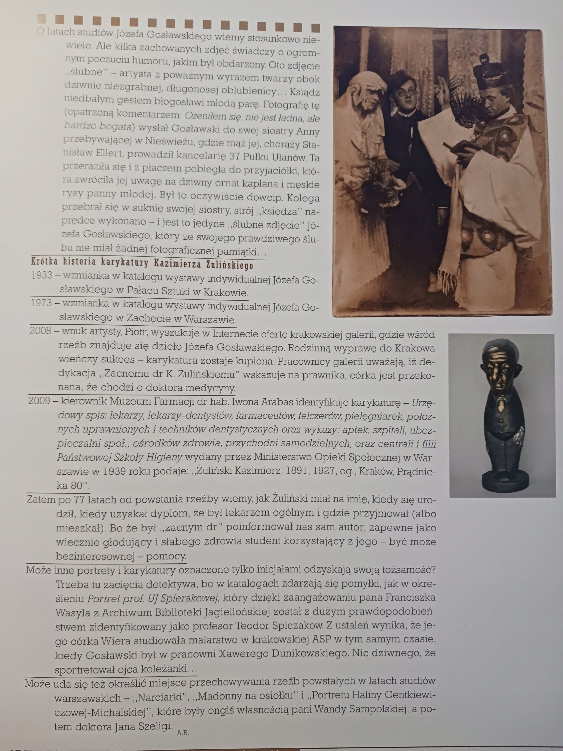 Józef Gosławski. Rzeźby, monety, medale red. Anna Rudzka