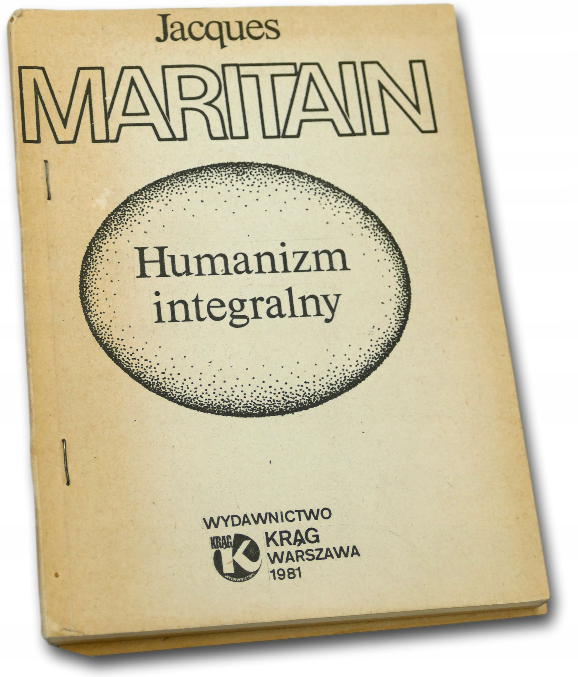 Humanizm integralny, Jacques Maritain