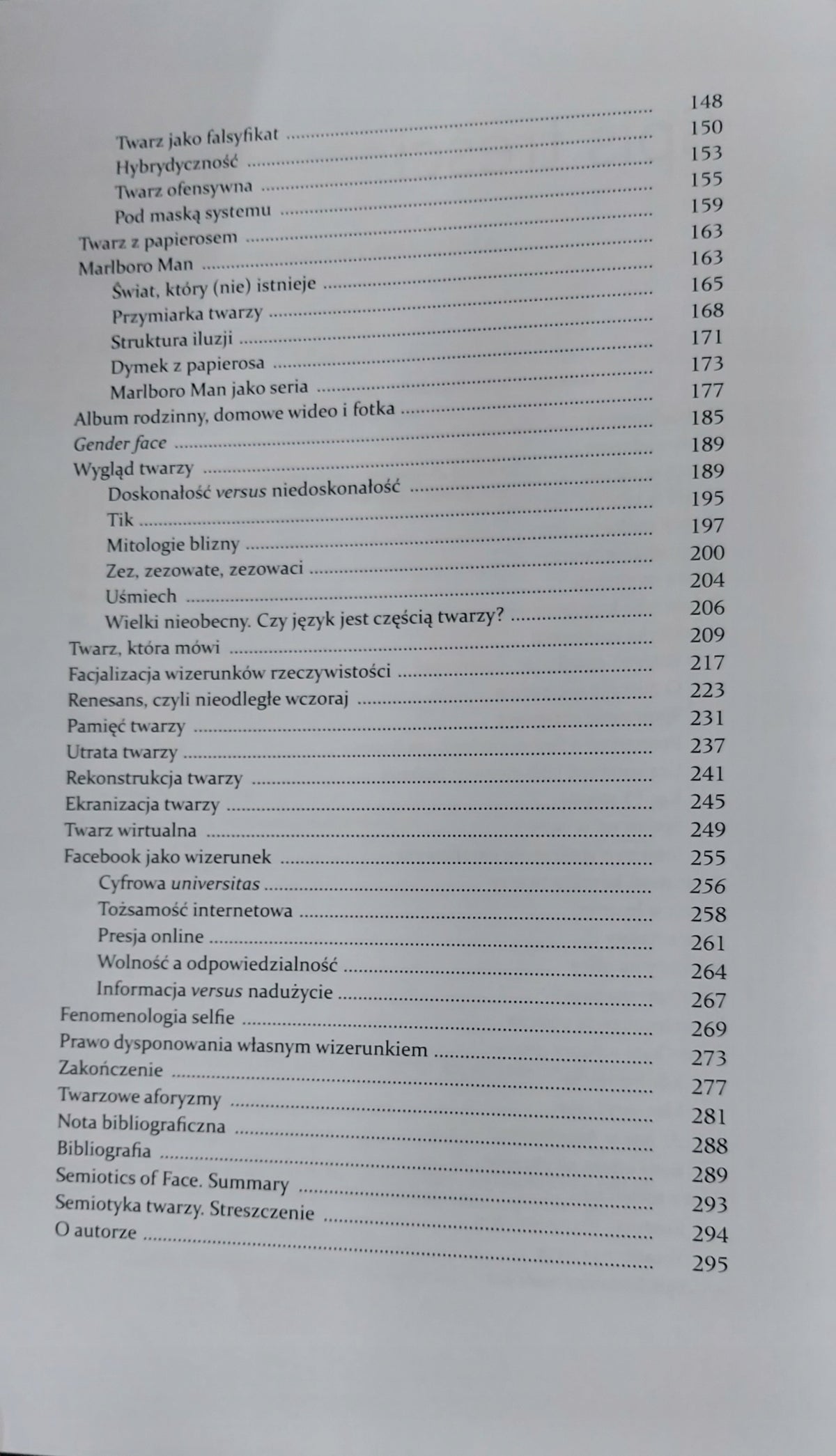 Semiotyka twarzy Marek Hendrykowski