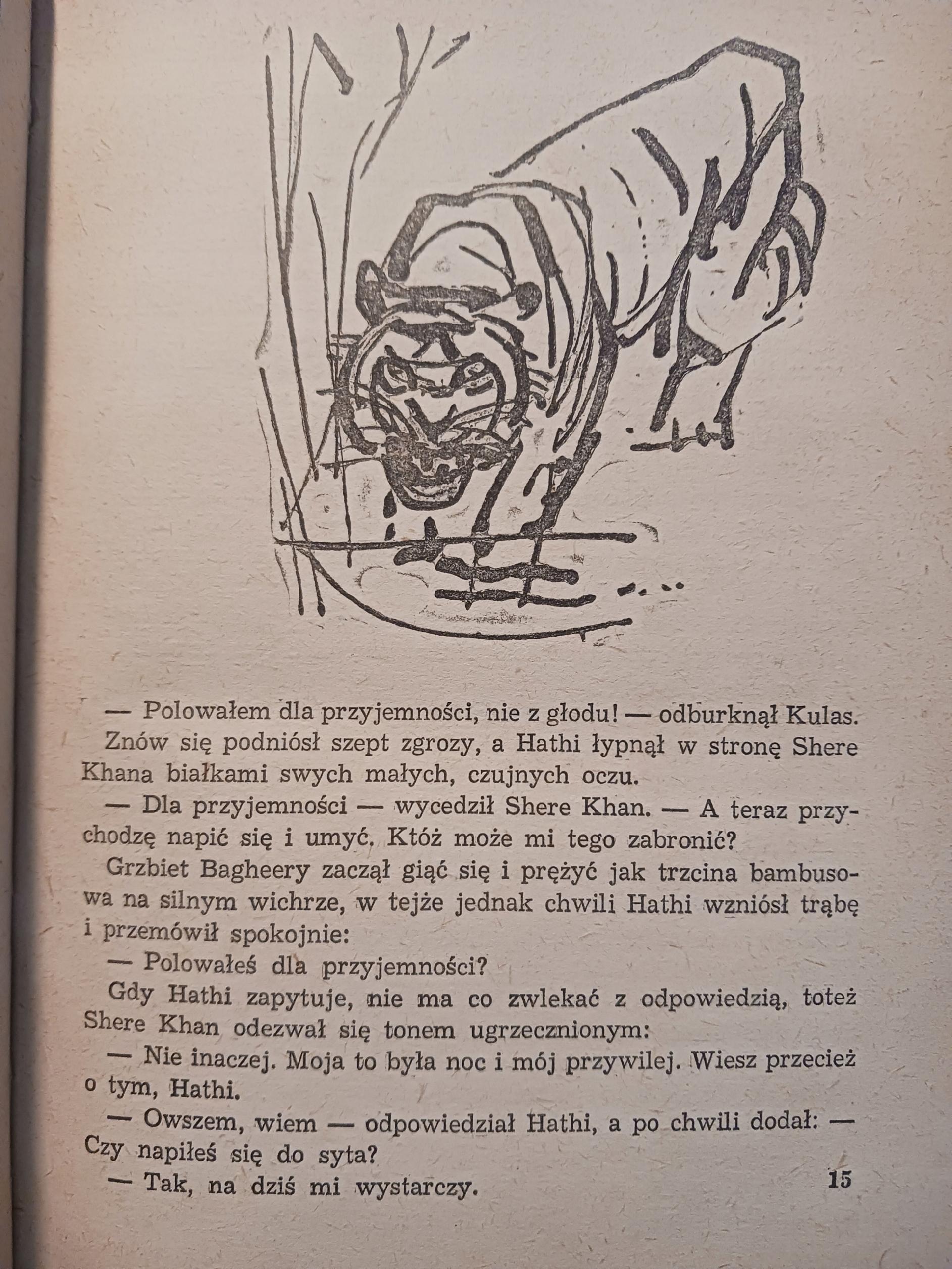 Rudyard Kipling x2 Księga dżungli, Druga księga dżungli, il. K. Latałło