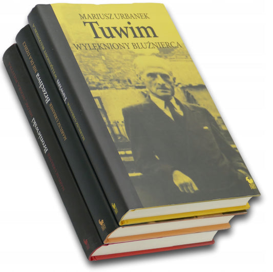 Zestaw 3 książek Mariusza Urbanka: Tuwim / Brzechwa / Broniewski