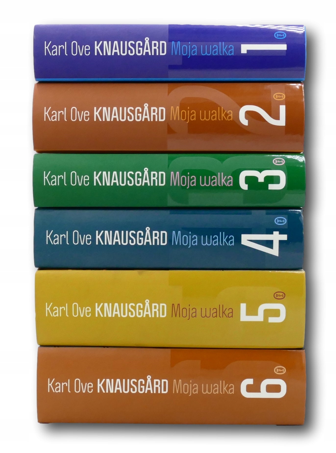 Karl Ove Knausgard Moja walka zestaw [Tom 1-6 KOMPLET]