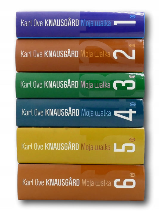 Karl Ove Knausgard Moja walka zestaw [Tom 1-6 KOMPLET]