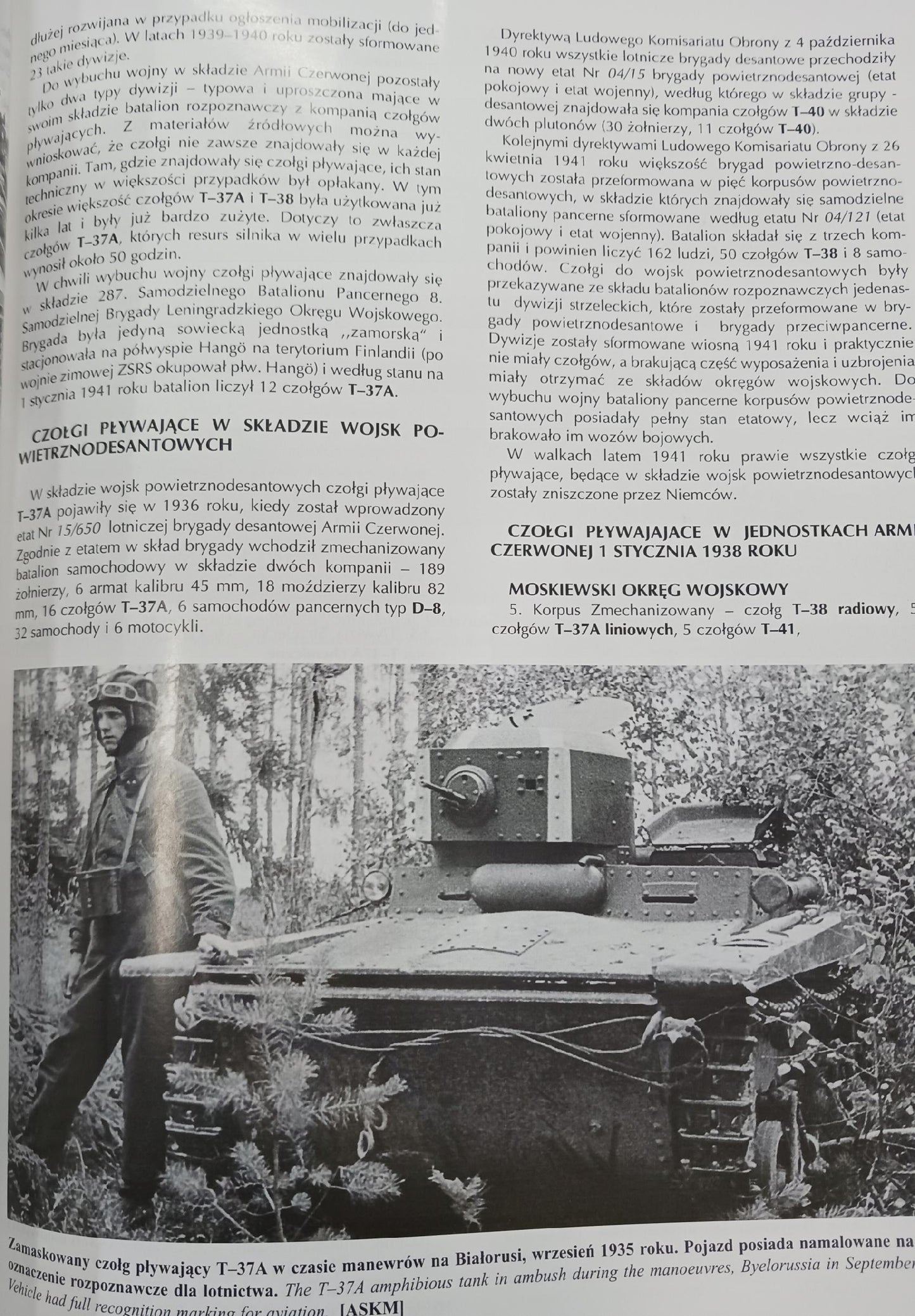T-37 T-38 T-40 Militaria nr 211 Maksym Kołomyjec