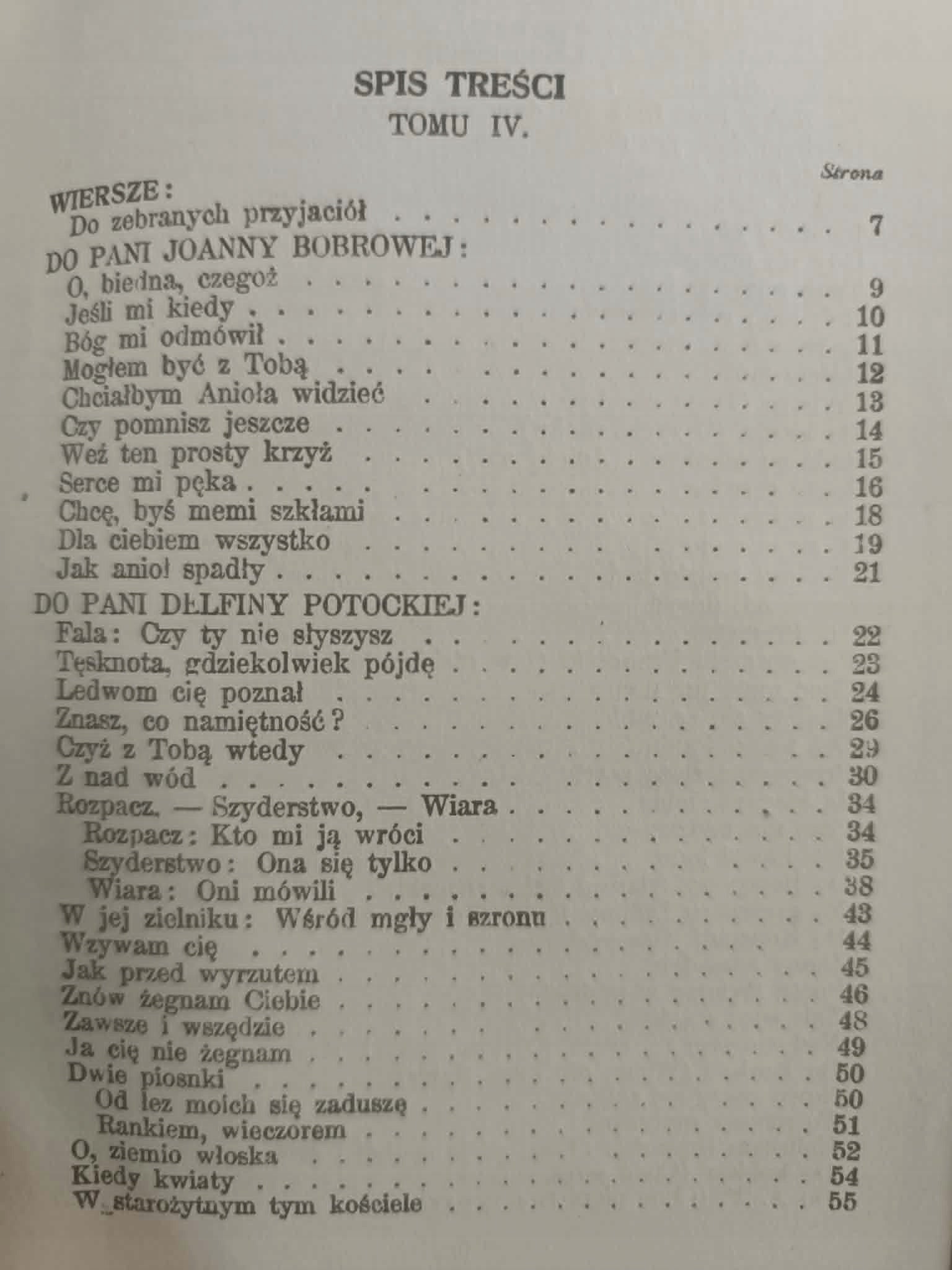 Zygmunt Krasiński Pisma T. 1-4 [wstęp Józef Kallenbach] [przedwojenne 1922]