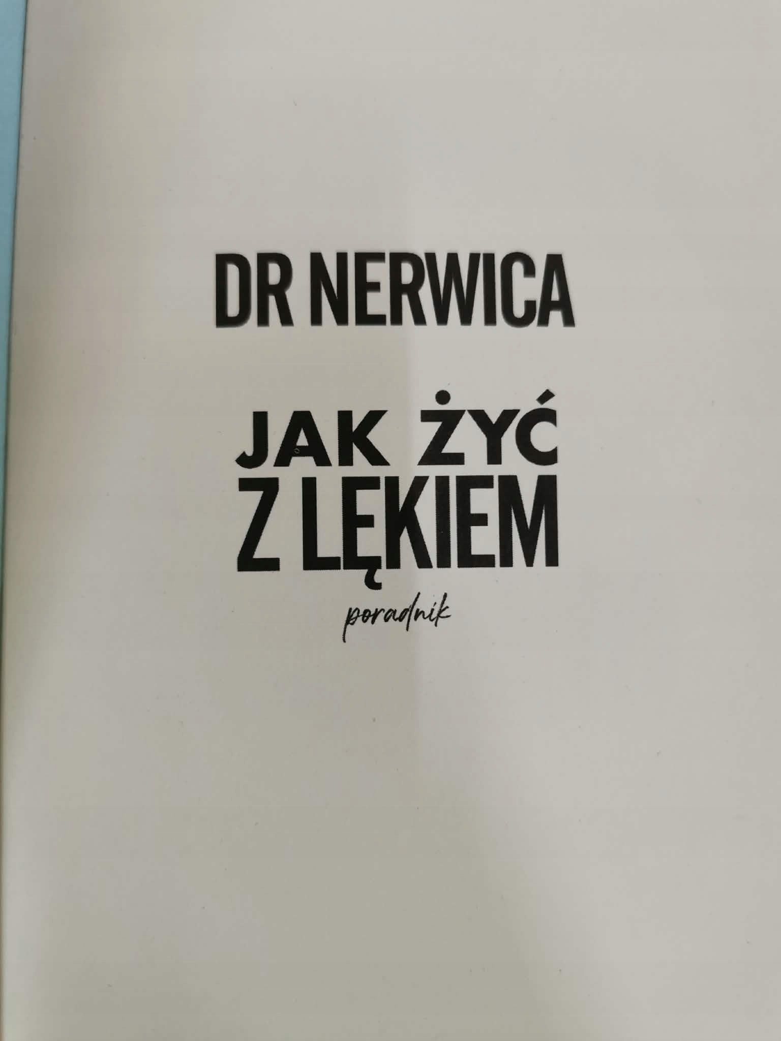 Jak żyć z lękiem, Marcin Matych [AUTOGRAF]