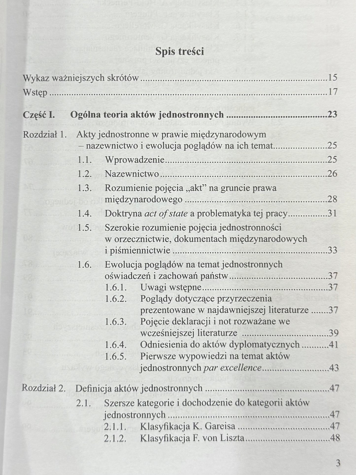 Akty jednostronne państw w prawie międzynarodowym Przemysław Saganek