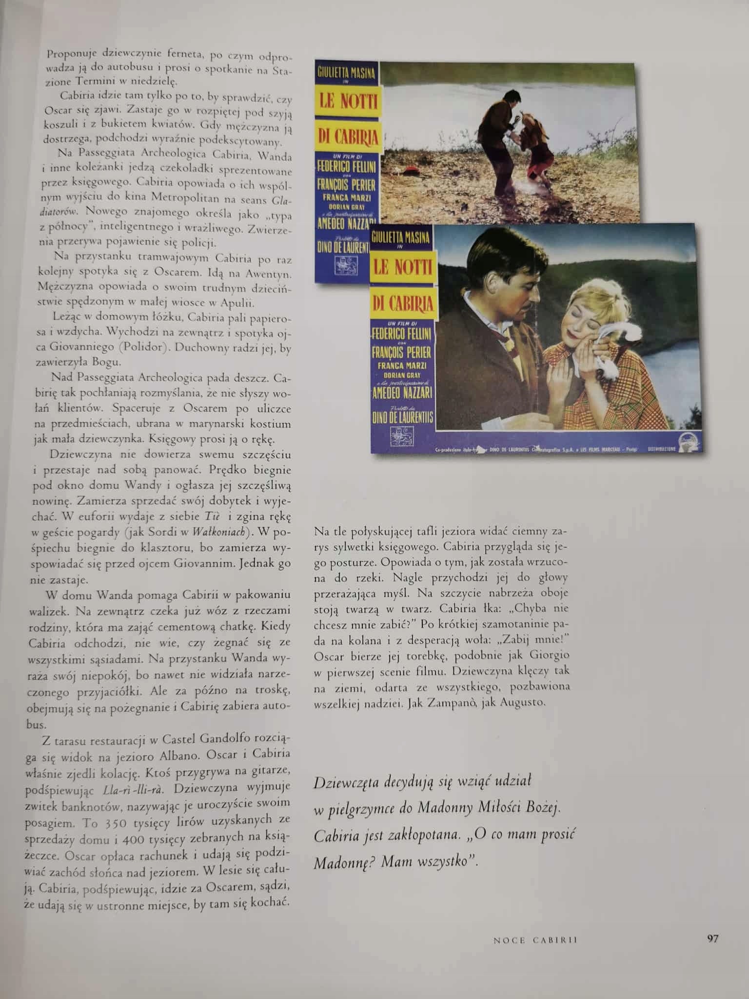 Federico Fellini Księga filmów, Tullio Kezich