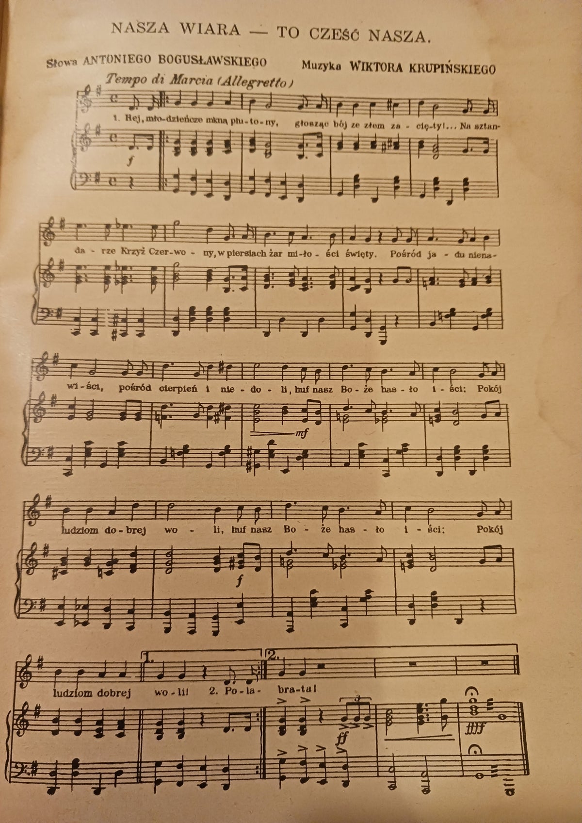 Polski Czerwony Krzyż w słowie i pieśni [wydanie przedwojenne 1935 r.]