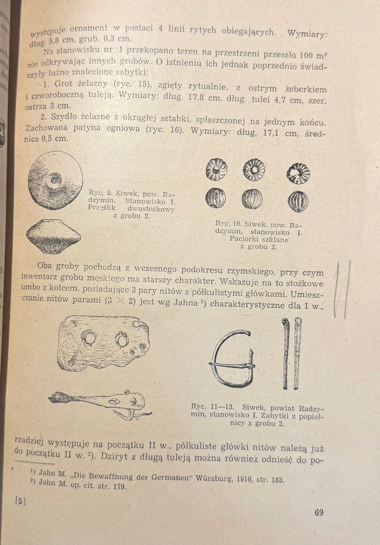 Materiały do osadnictwa przedhistorycznego okolic Radzymina A. Kietlińska