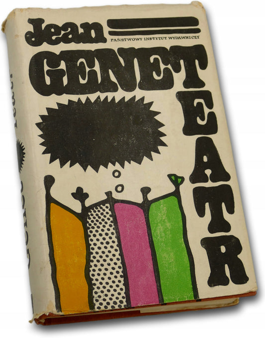 Teatr, Jean Genet [obwoluta i okładka Jan Młodożeniec]