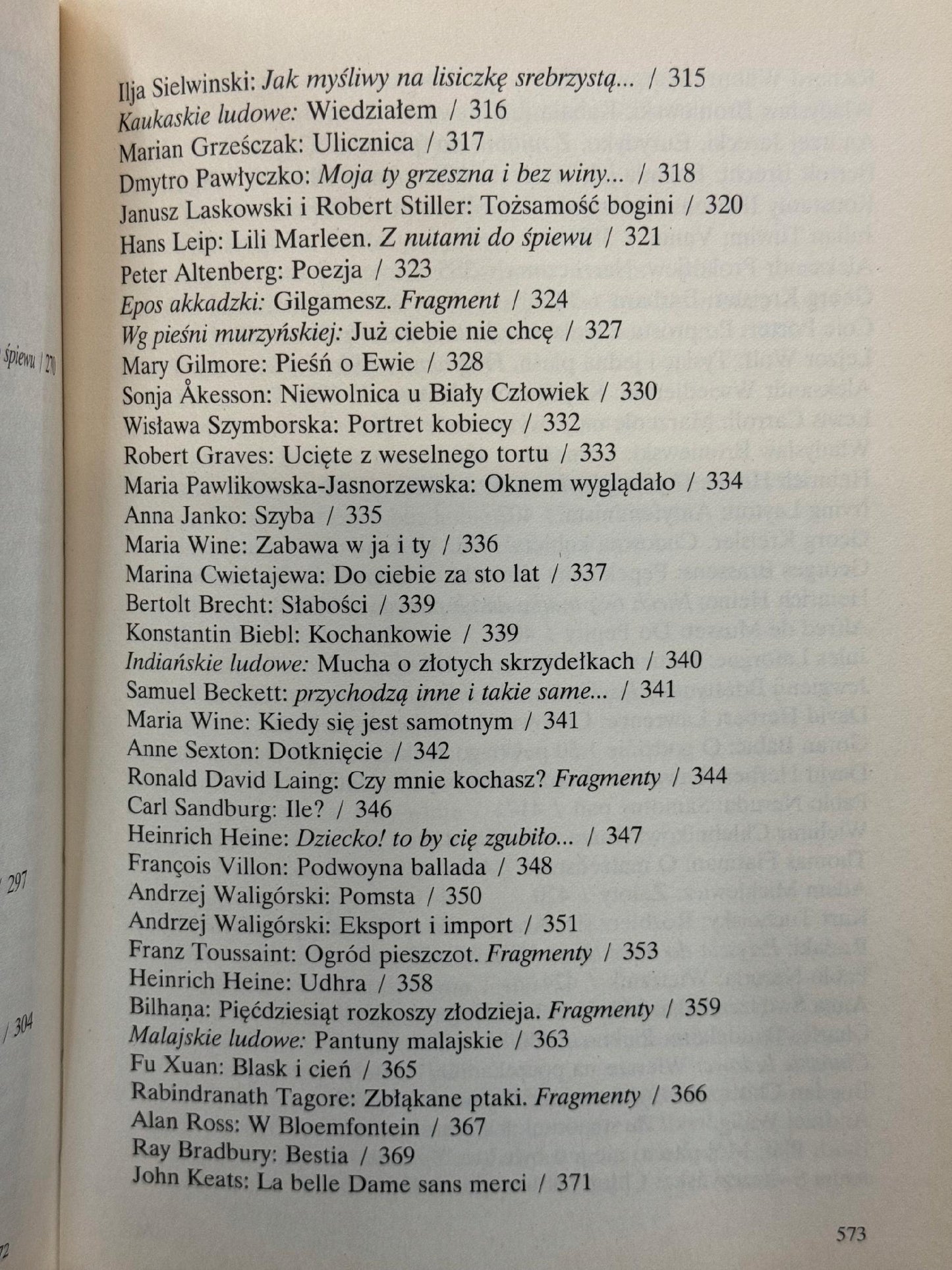 Wiersze o miłości. Antologia kontrowersyjna Robert Stiller