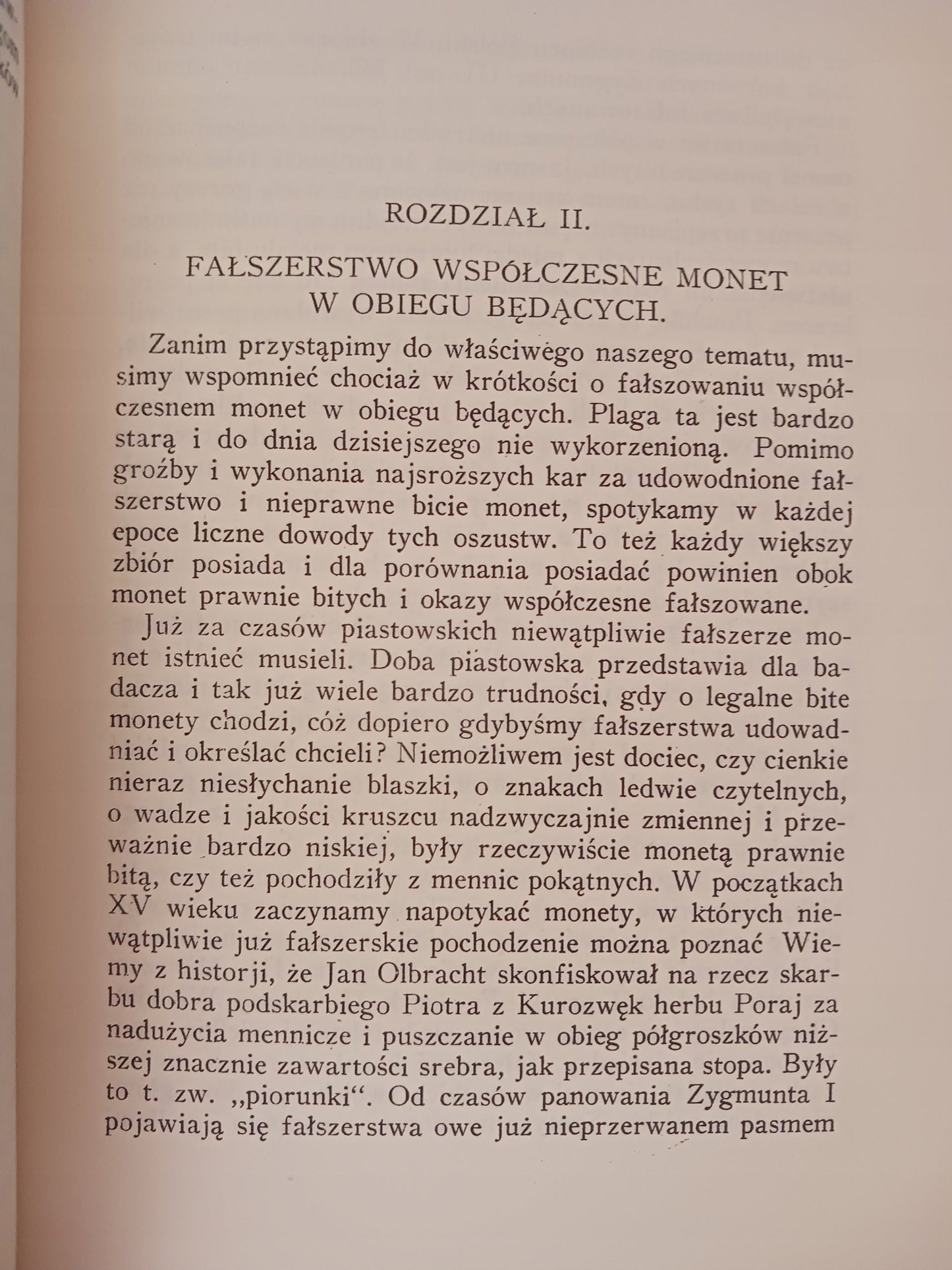 Fałszywe monety polskie Henryk Mańkowski