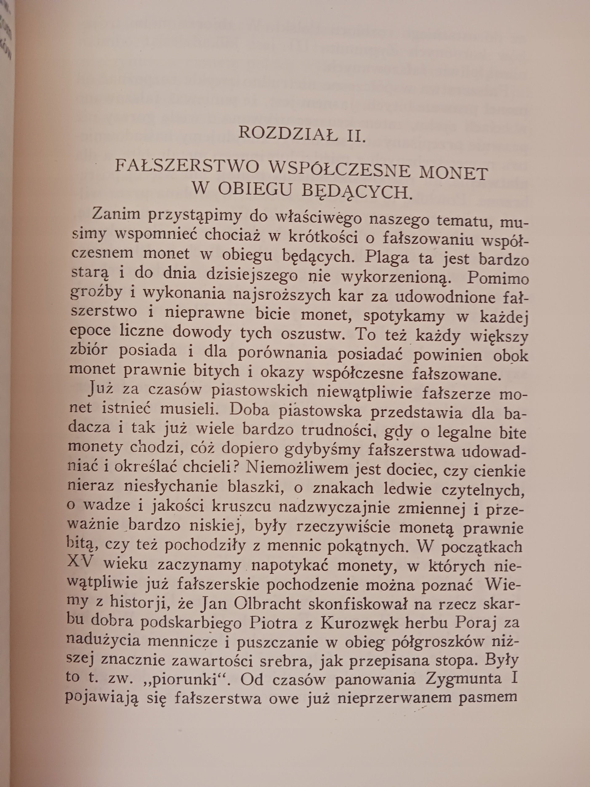 Fałszywe monety polskie Henryk Mańkowski