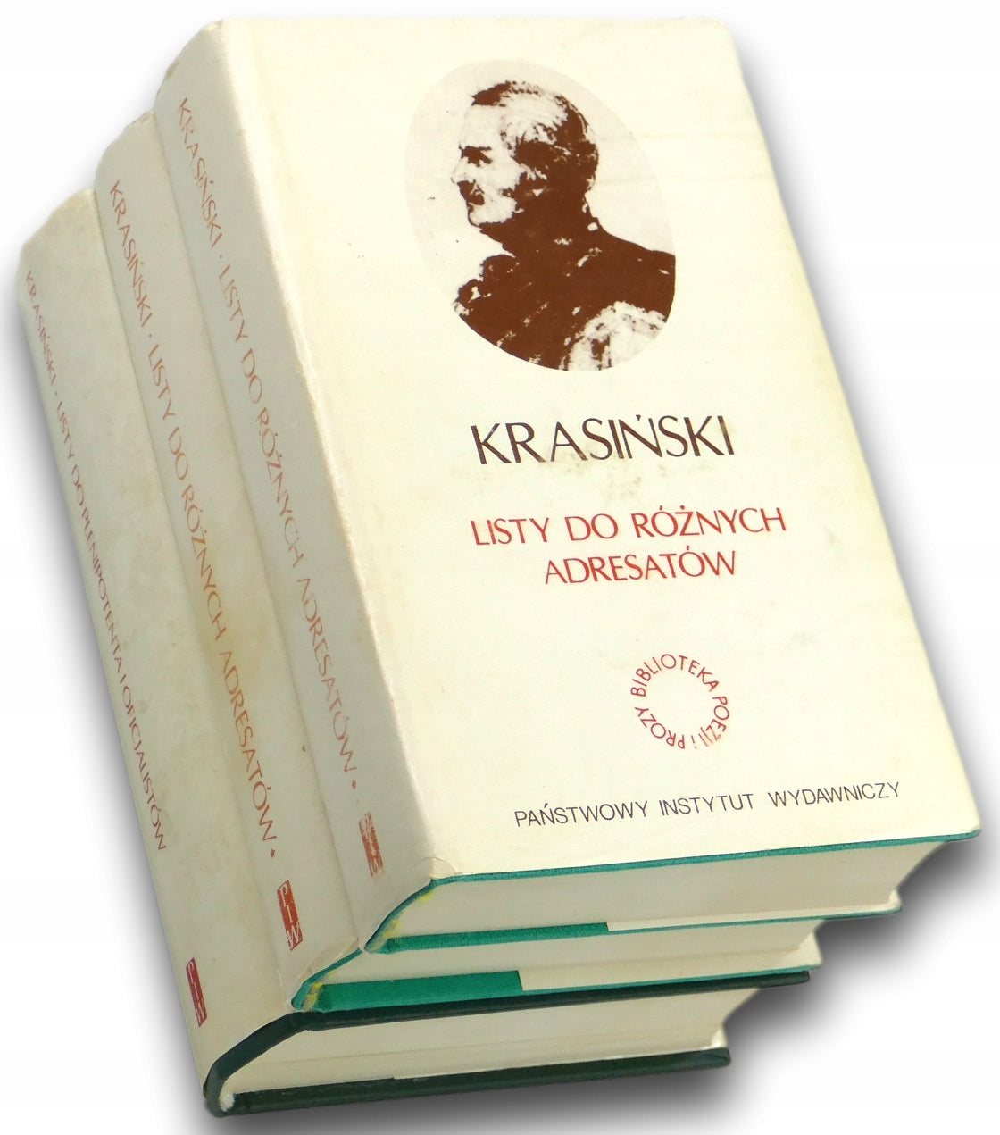 Krasiński Listy zestaw x3 [Listy do różnych + Listy do plenipotenta]
