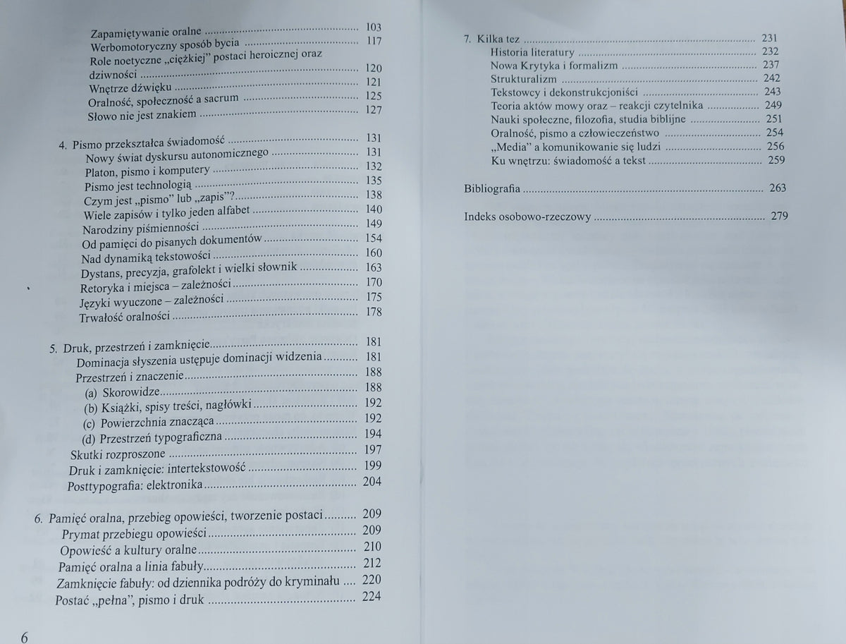 Oralność i piśmienność Słowo poddane technologii Walter Jackson Ong