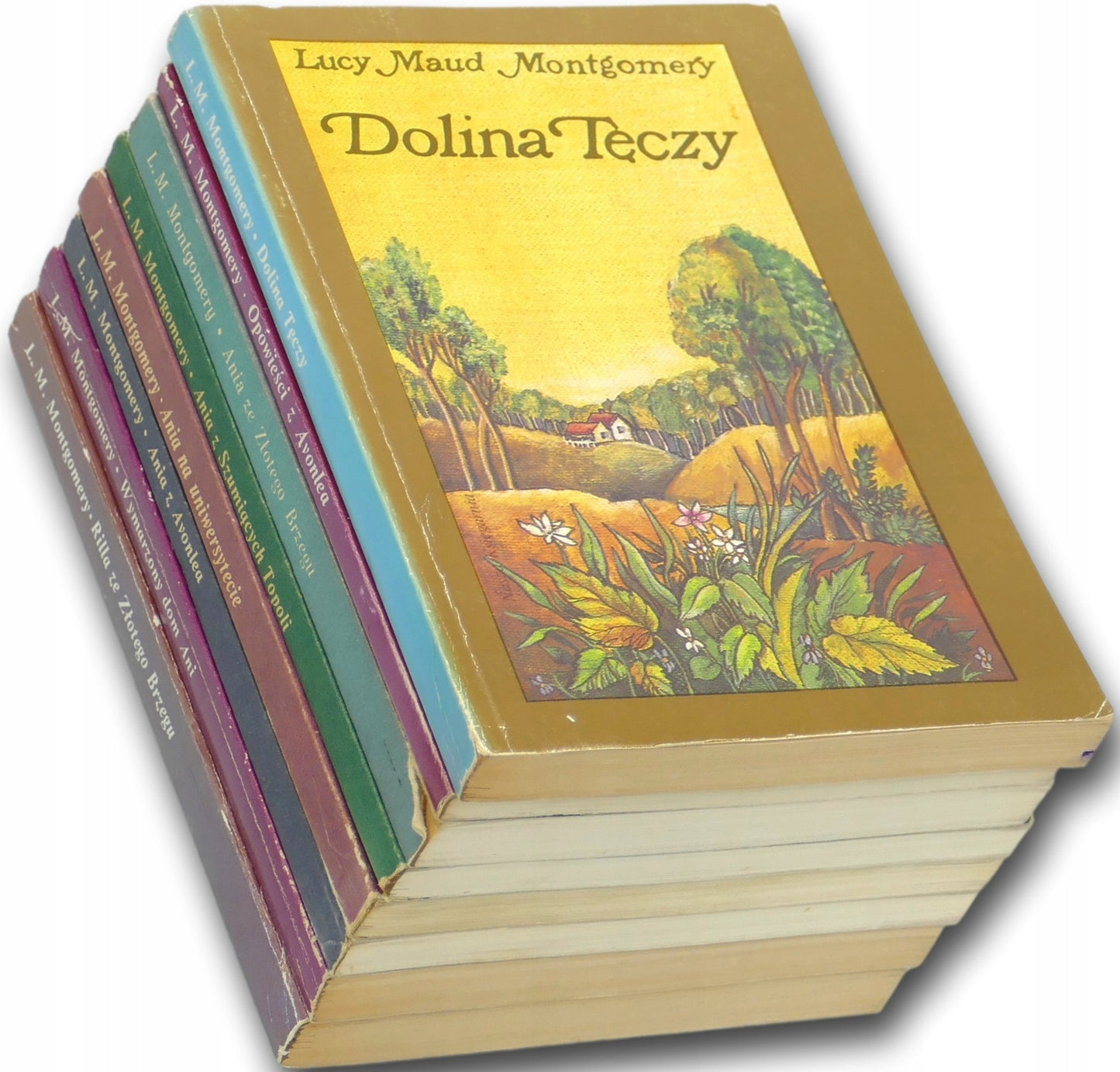 Zestaw 8 książek Lucy Maud Montgomery [tomy II-VIII, Opowieści Avonlea]