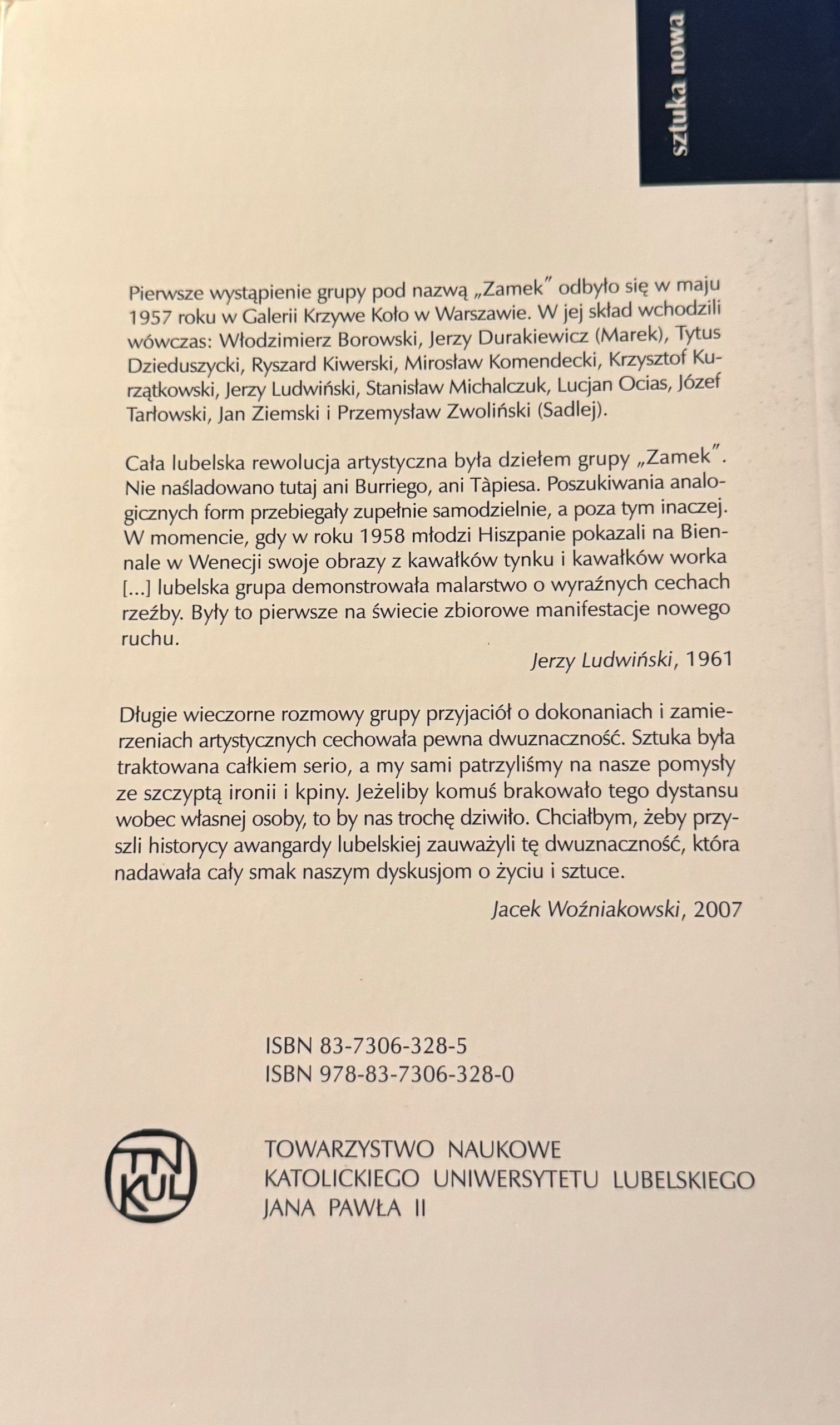 Grupa "Zamek". Historia - krytyka - sztuka Praca zbiorowa