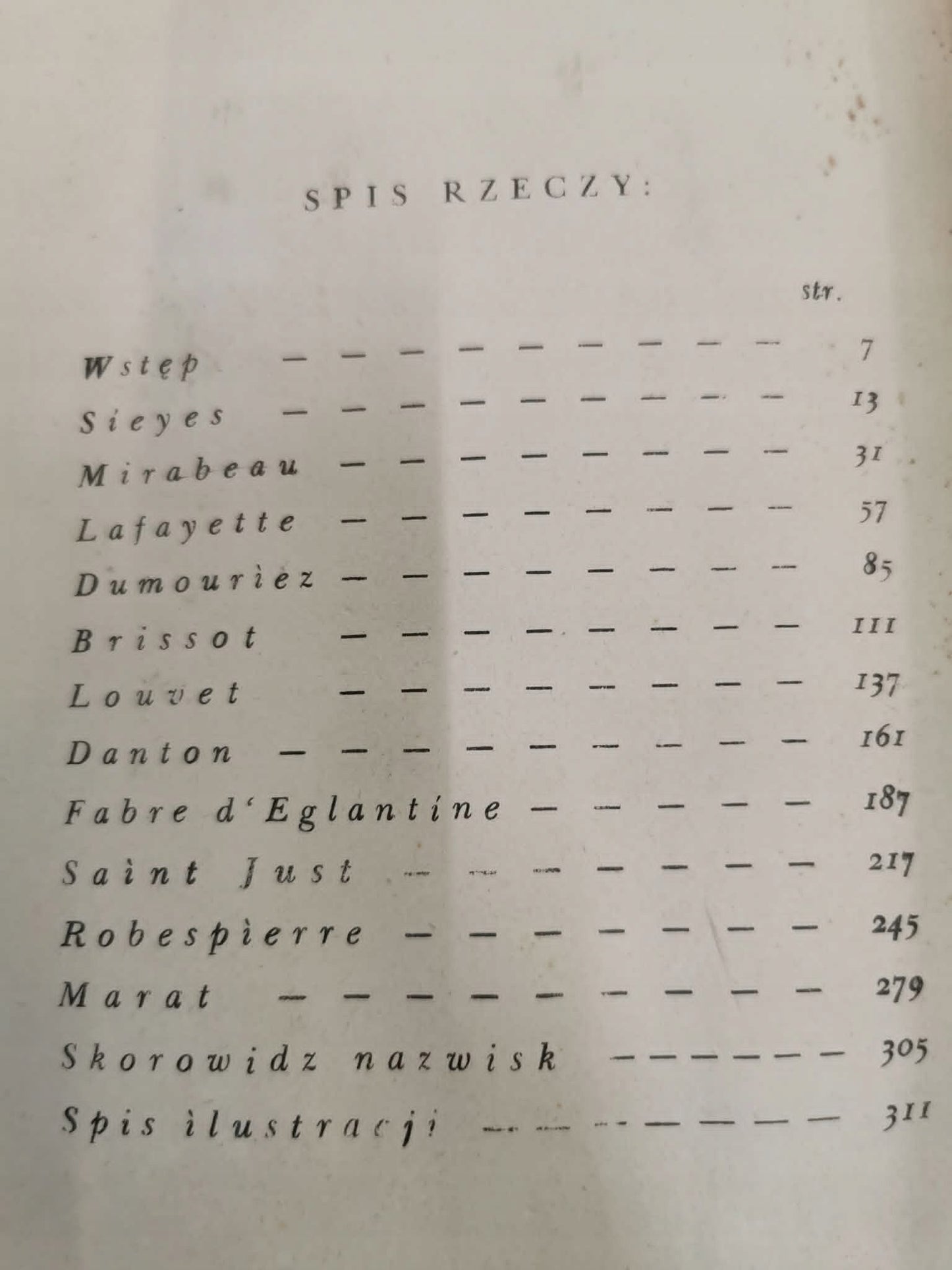 Przywódcy Wielkiej Rewolucji Francuskiej, J. M. Thompson