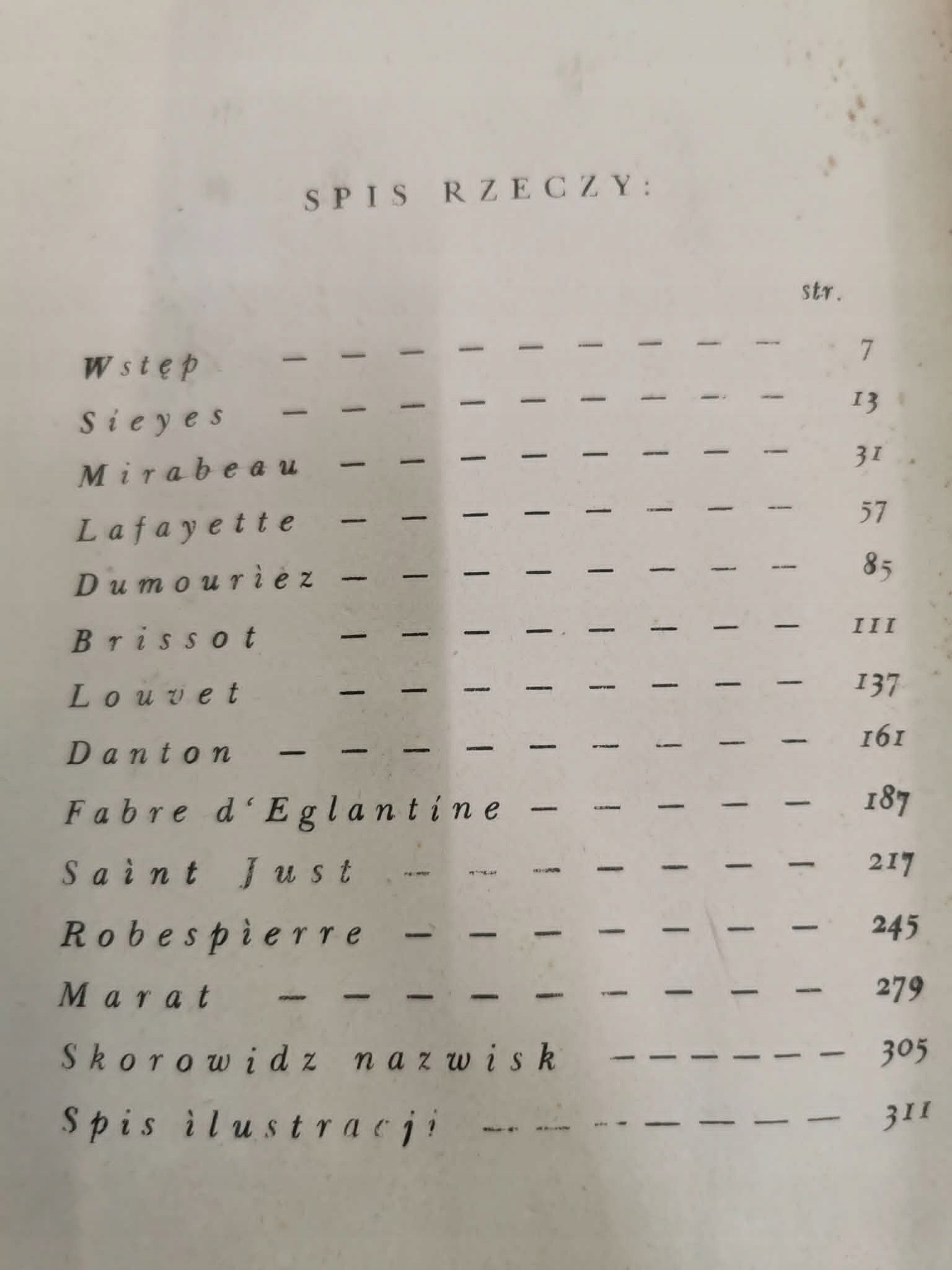 Przywódcy Wielkiej Rewolucji Francuskiej, J. M. Thompson