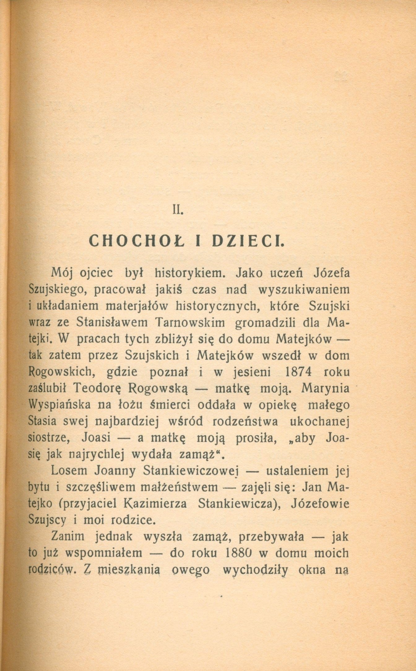 Waśkowski Antoni, Z moich wspomnień o Stanisławie Wyspiańskim [1934]