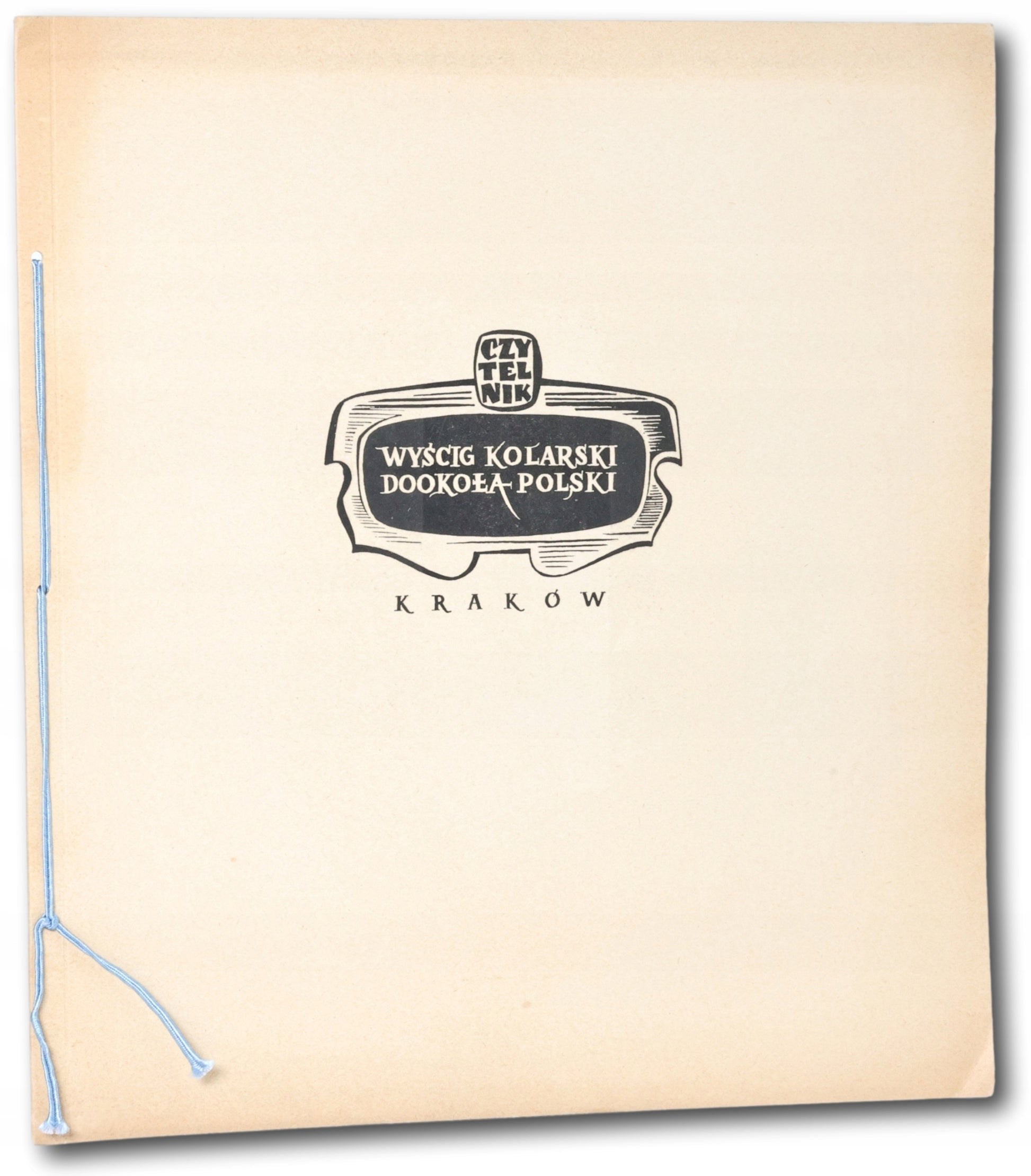 Tour de Pologne 1949. Bibliofilska teka [drzeworyt Stanisława Raczyńskiego]