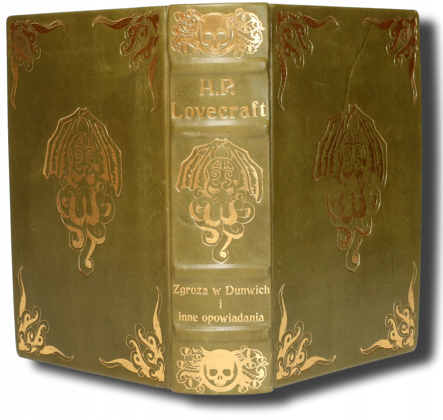 Zgroza w Dunwich, H. P. Lovecraft [oprawa artystyczna] [ręcznie malowana]