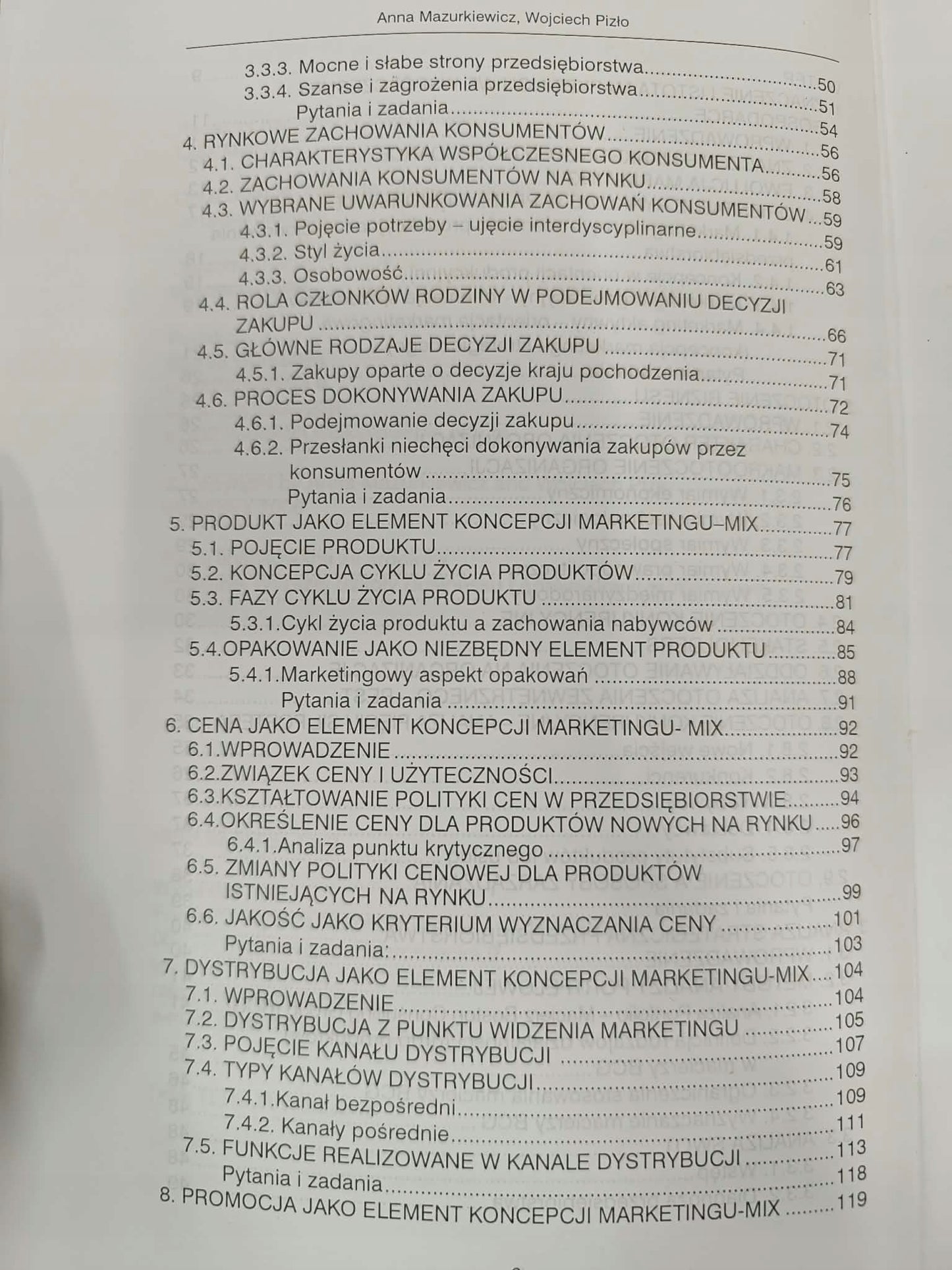 Podstawy marketingu, Anna Mazurkiewicz, Wojciech Pizło