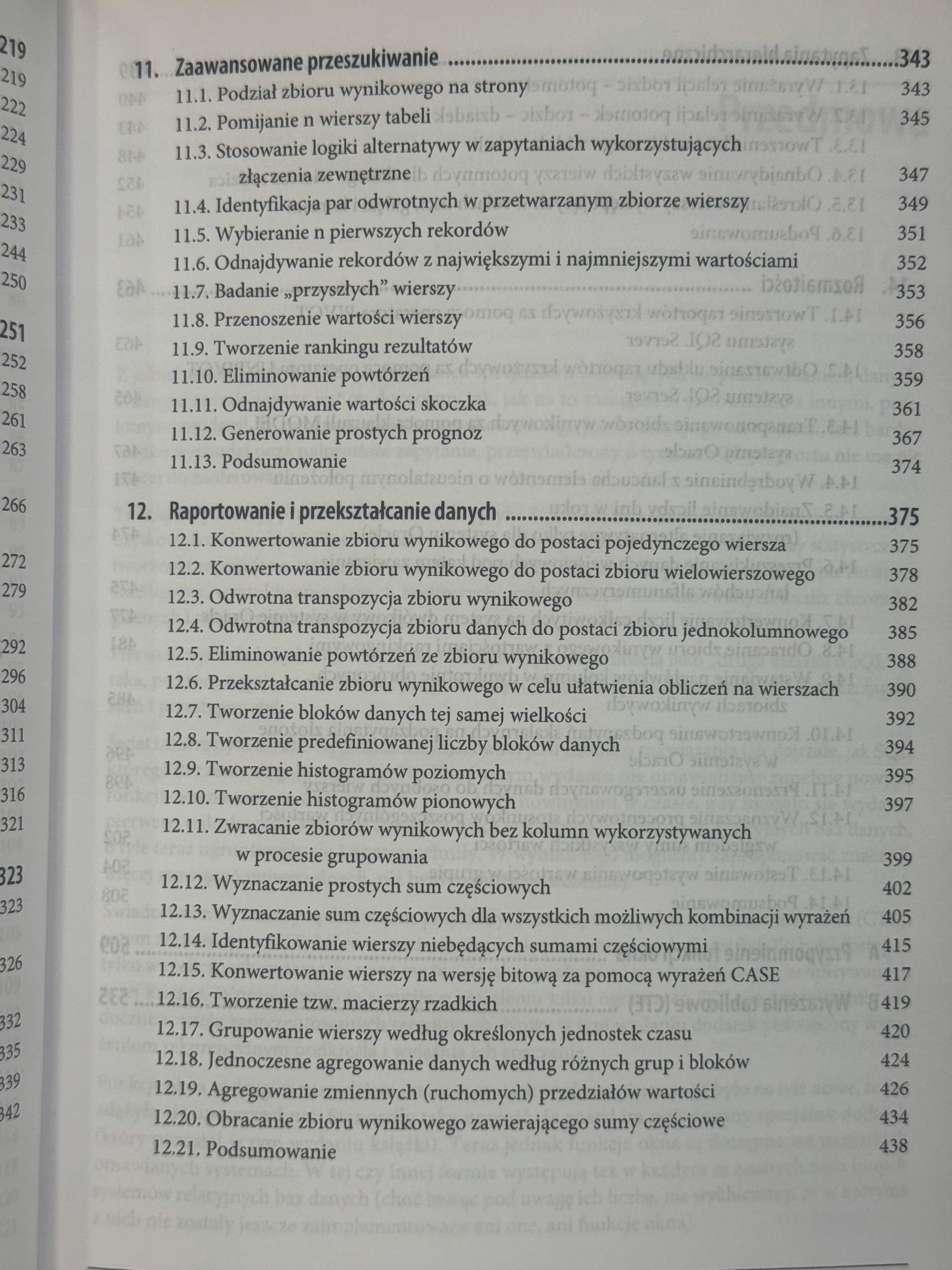 SQL. Zapytania i techniki dla bazodanowców. Receptury Molinaro, de Graaf