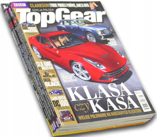 Top Gear Magazyn Styczeń - Maj 2012 + Kalendarz