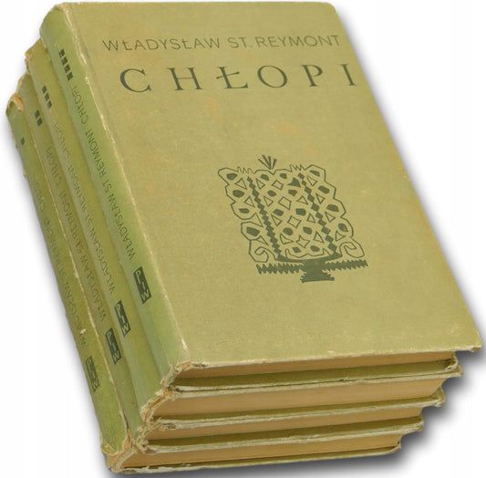 Komplet Cykl Chłopi Jesień Wiosna Lato Zima Władysław St. Reymont [PIW]