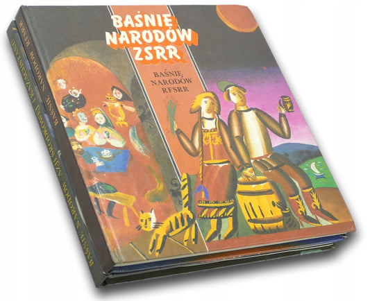 Zestaw 2 książek z serii Baśnie Narodów ZSRR