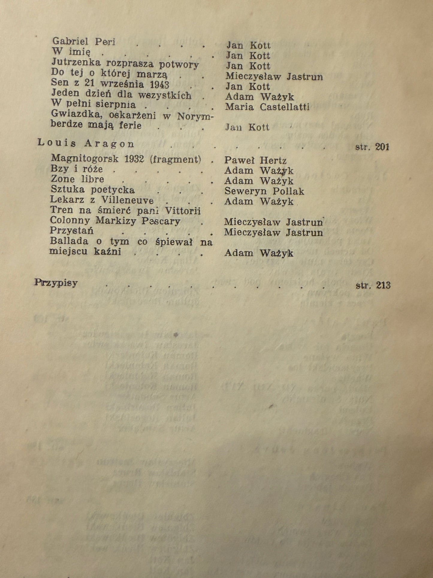 Antologia współczesnej poezji francuskiej Adam Ważyk [1947 r.]