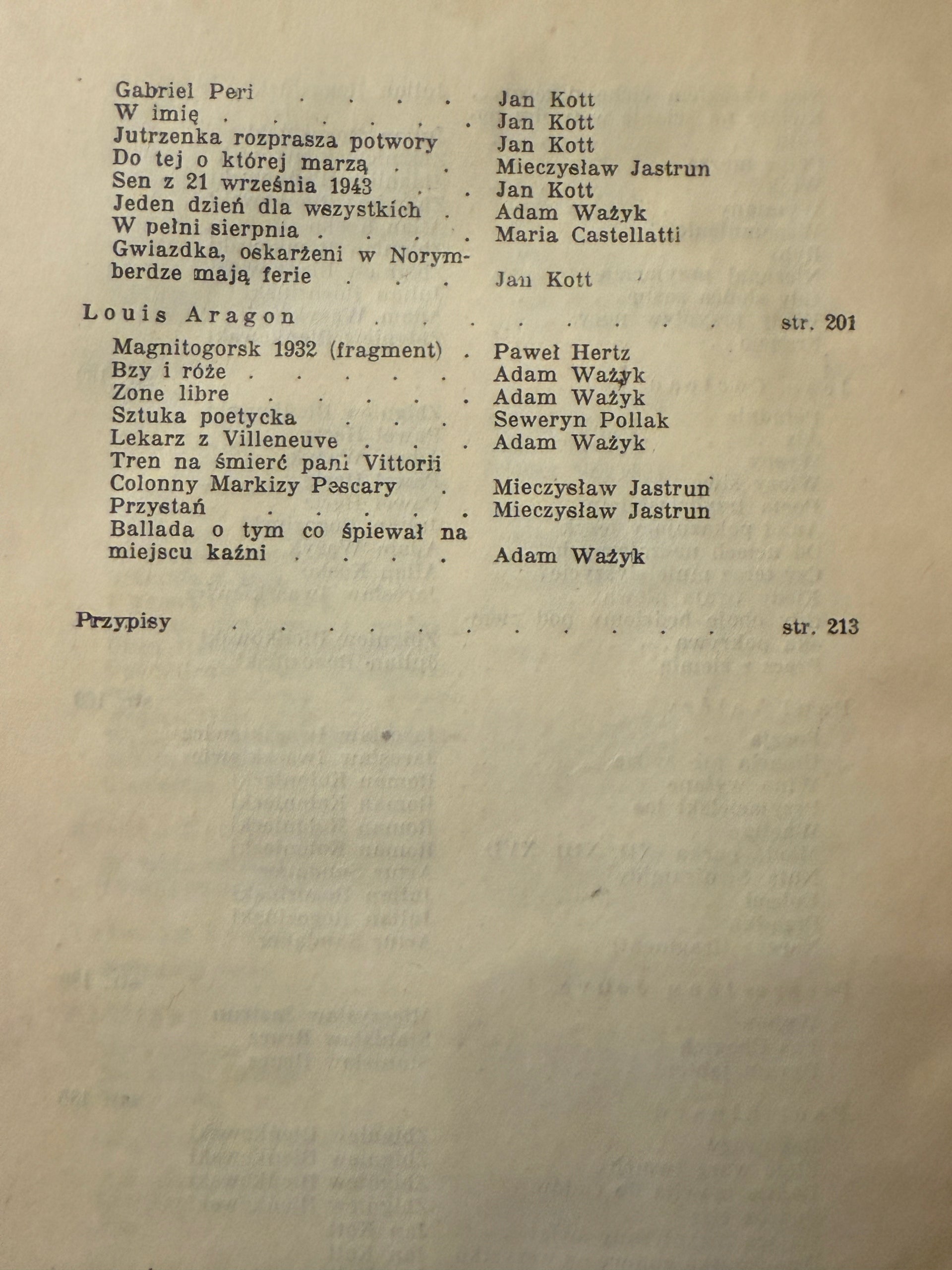Antologia współczesnej poezji francuskiej Adam Ważyk [1947 r.]