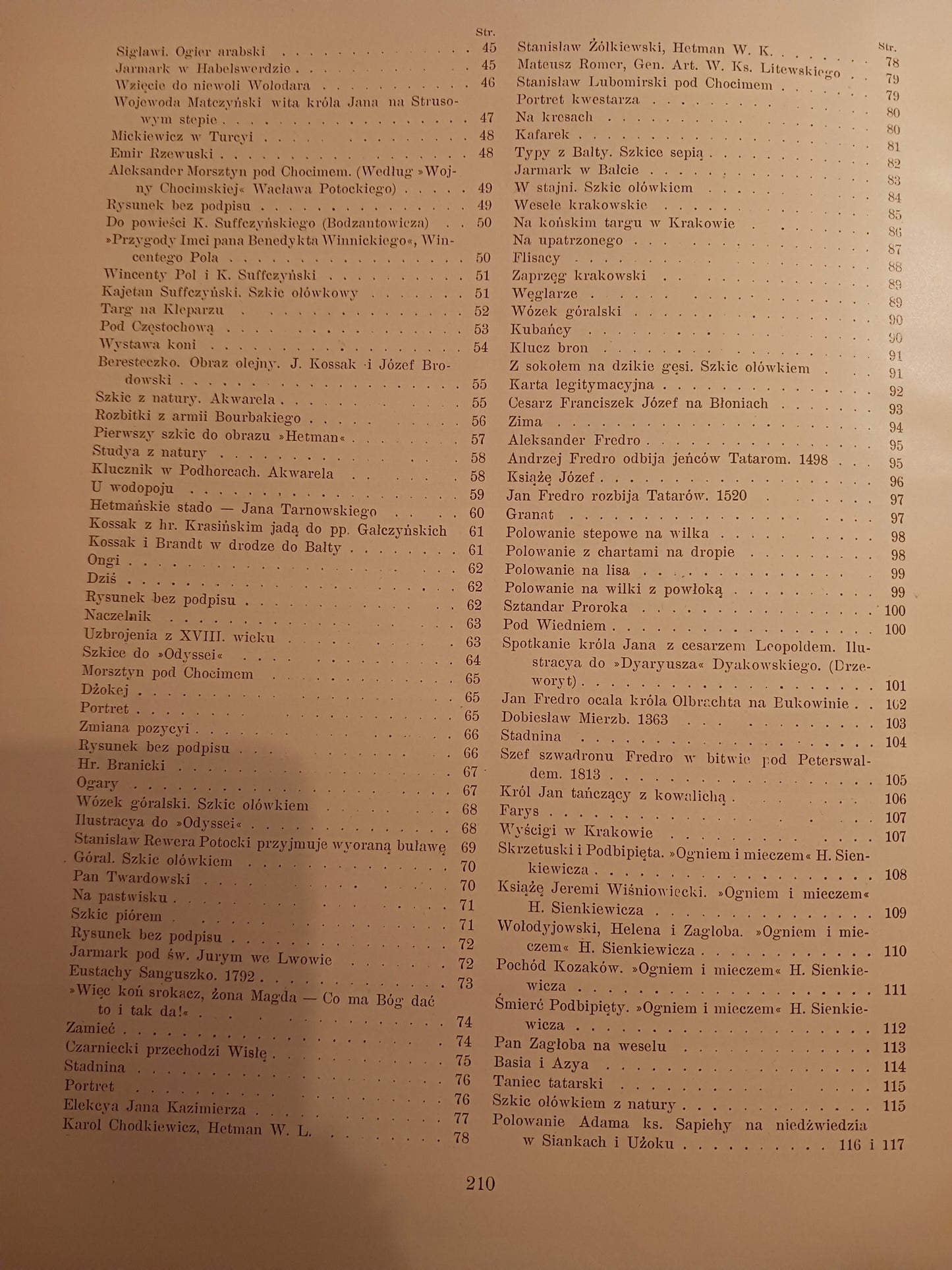 Juljusz Kossak przez Stanisława Witkiewicza [pierwsze wydanie 1900 rok]