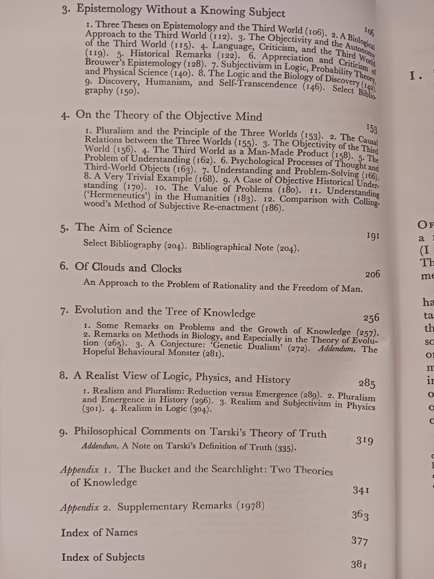 Objective Knowledge. An Evolutionary Approach Karl R. Popper